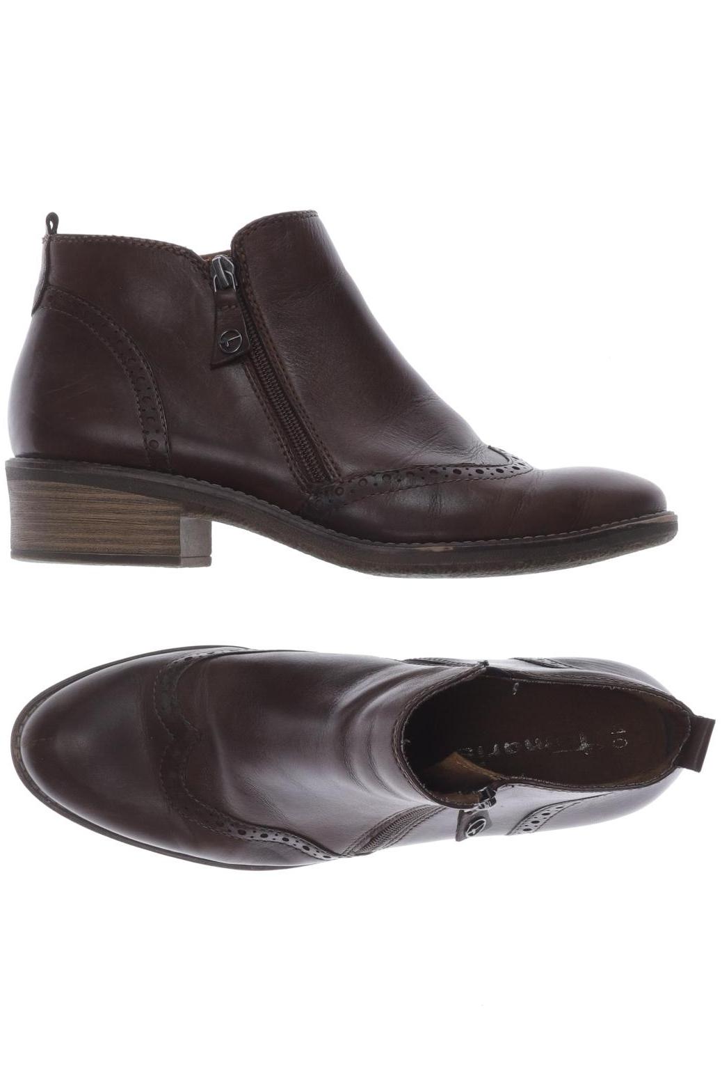 

Tamaris Damen Stiefelette, braun, Gr. 40