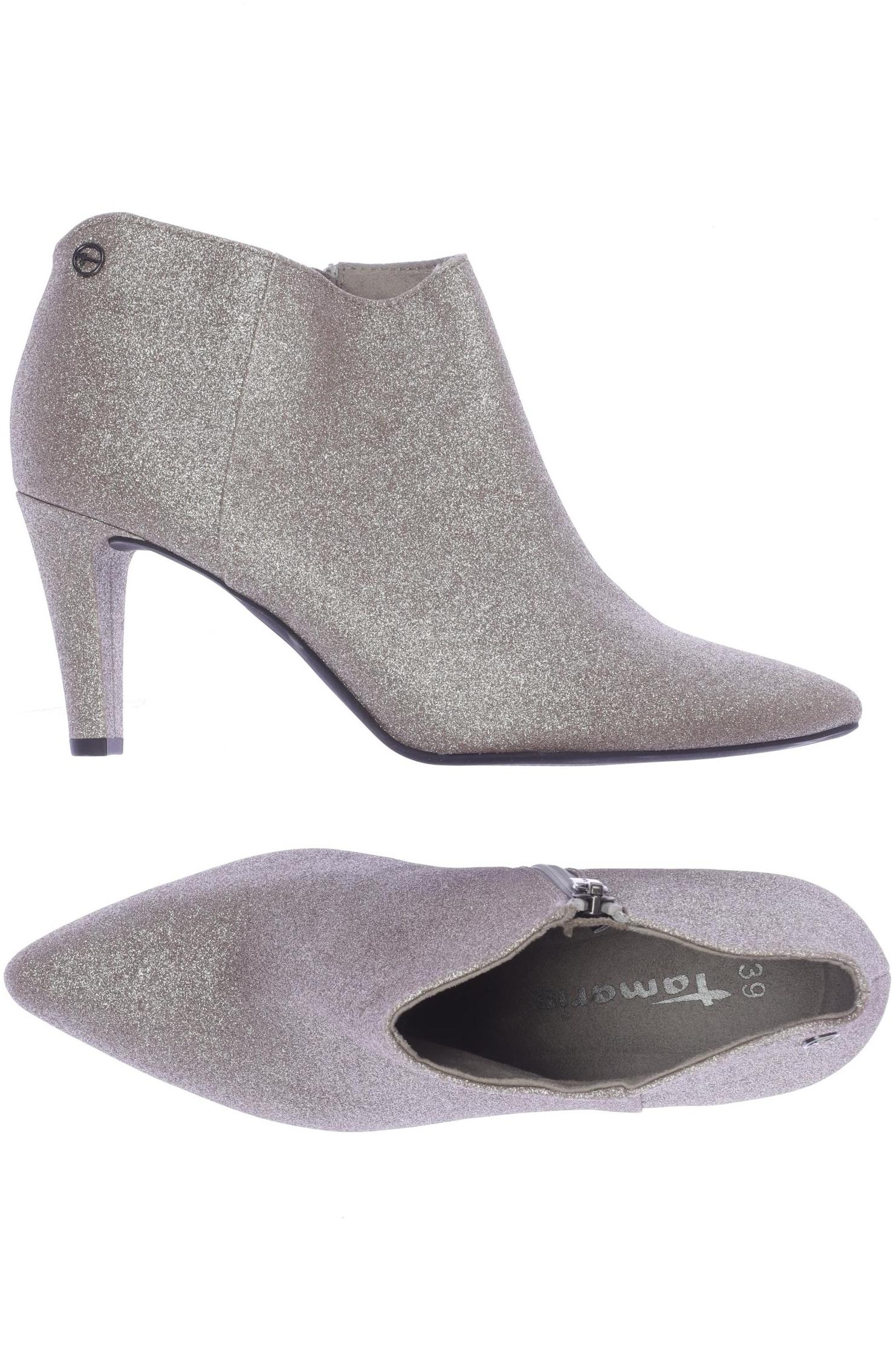 

Tamaris Damen Stiefelette, silber, Gr. 39