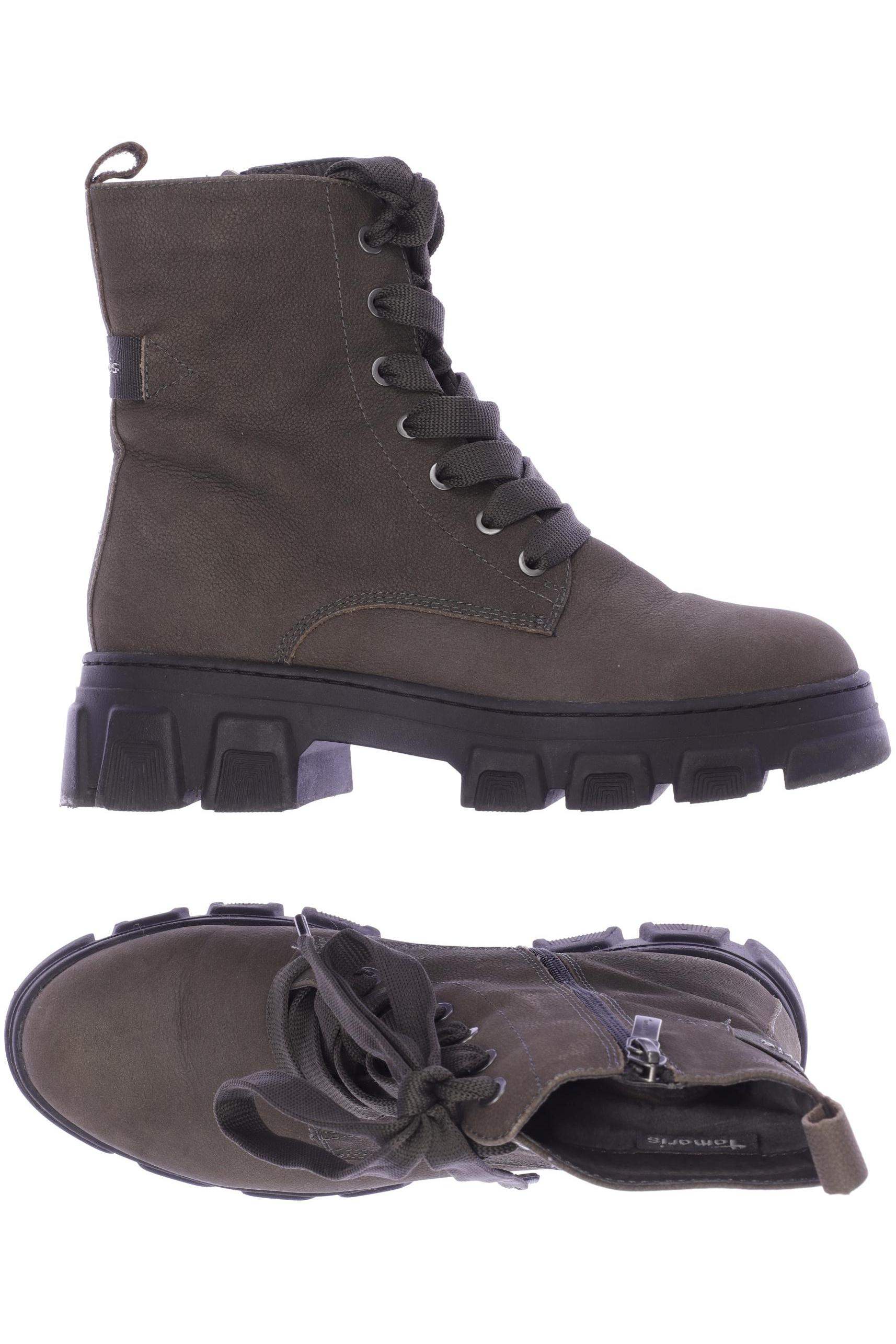 

Tamaris Damen Stiefelette, grün, Gr. 37