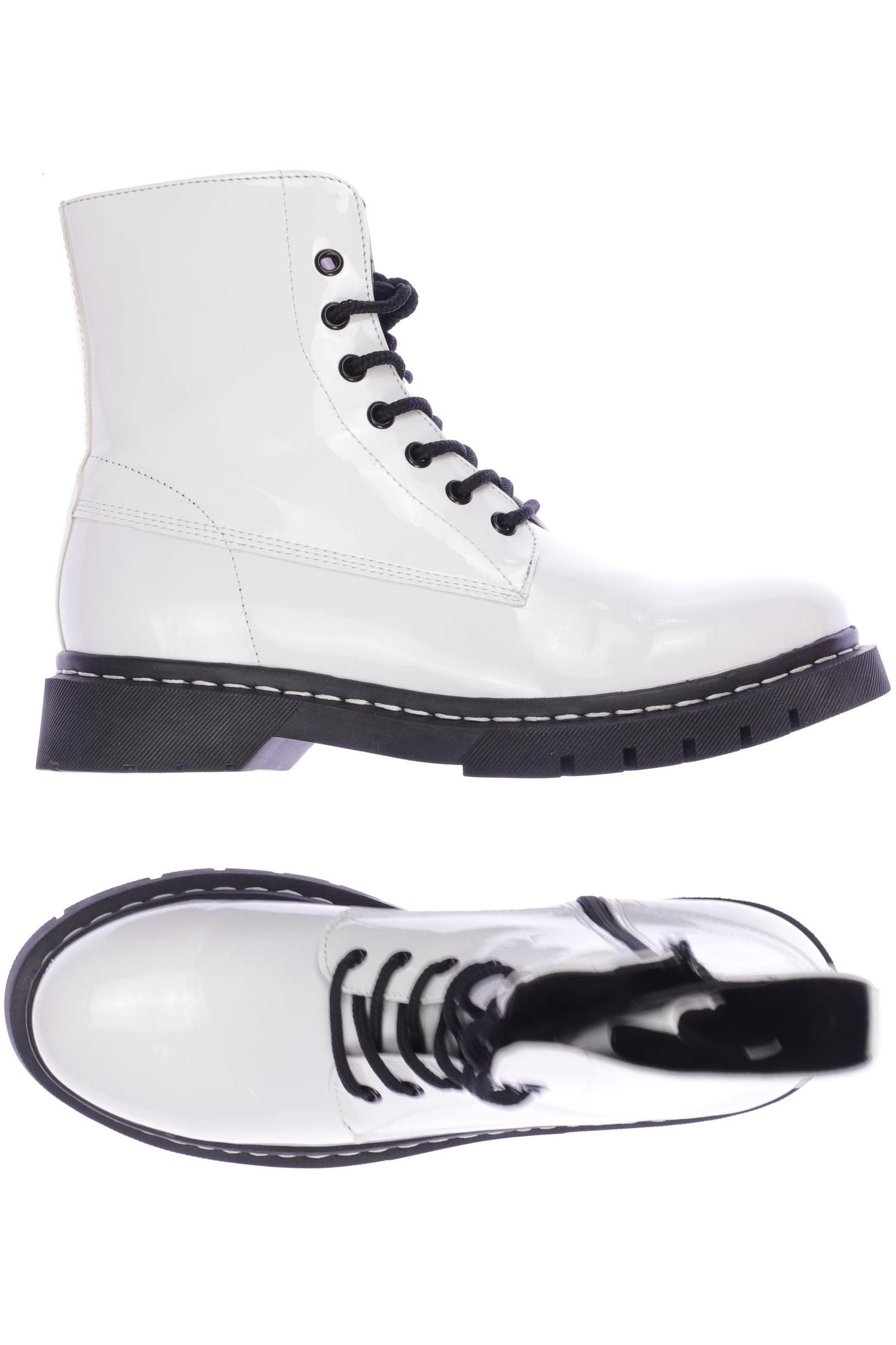 

Tamaris Damen Stiefelette, weiß, Gr. 39