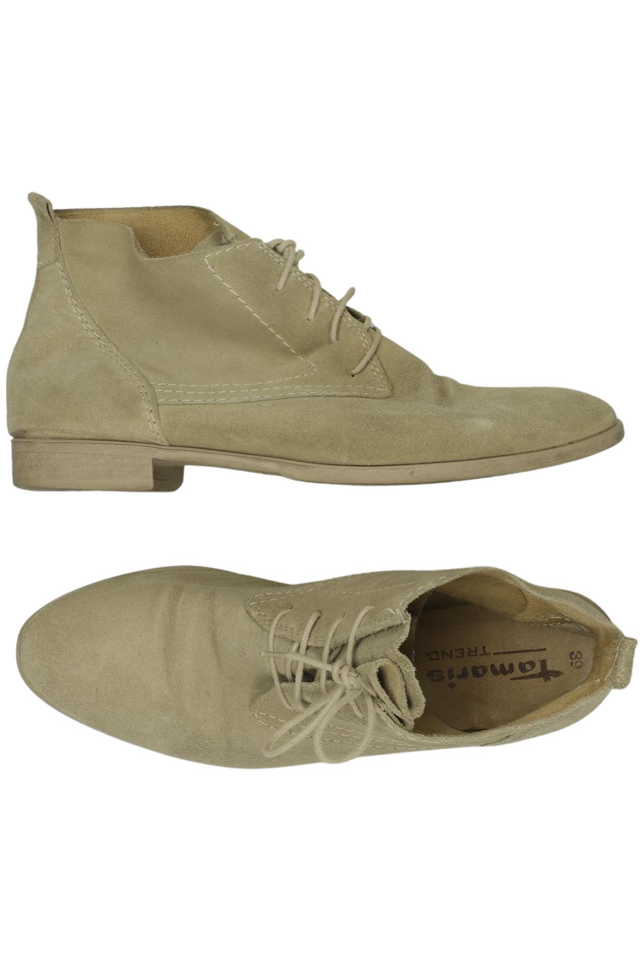 

Tamaris Damen Stiefelette, beige, Gr. 39