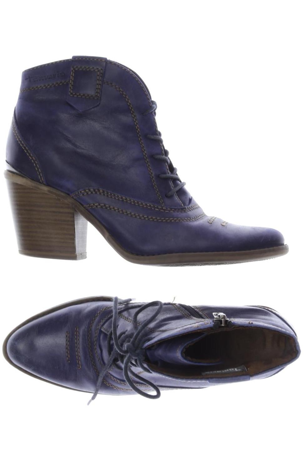 

Tamaris Damen Stiefelette, marineblau, Gr. 37