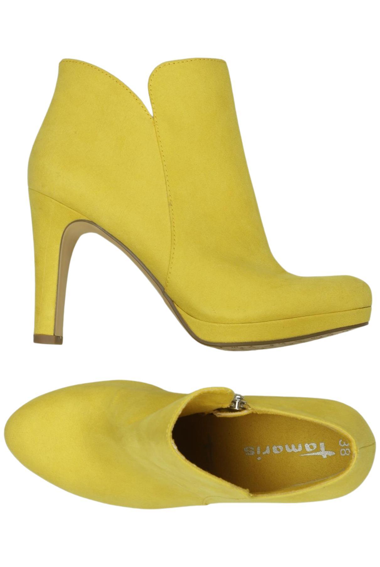 

Tamaris Damen Stiefelette, gelb, Gr. 38