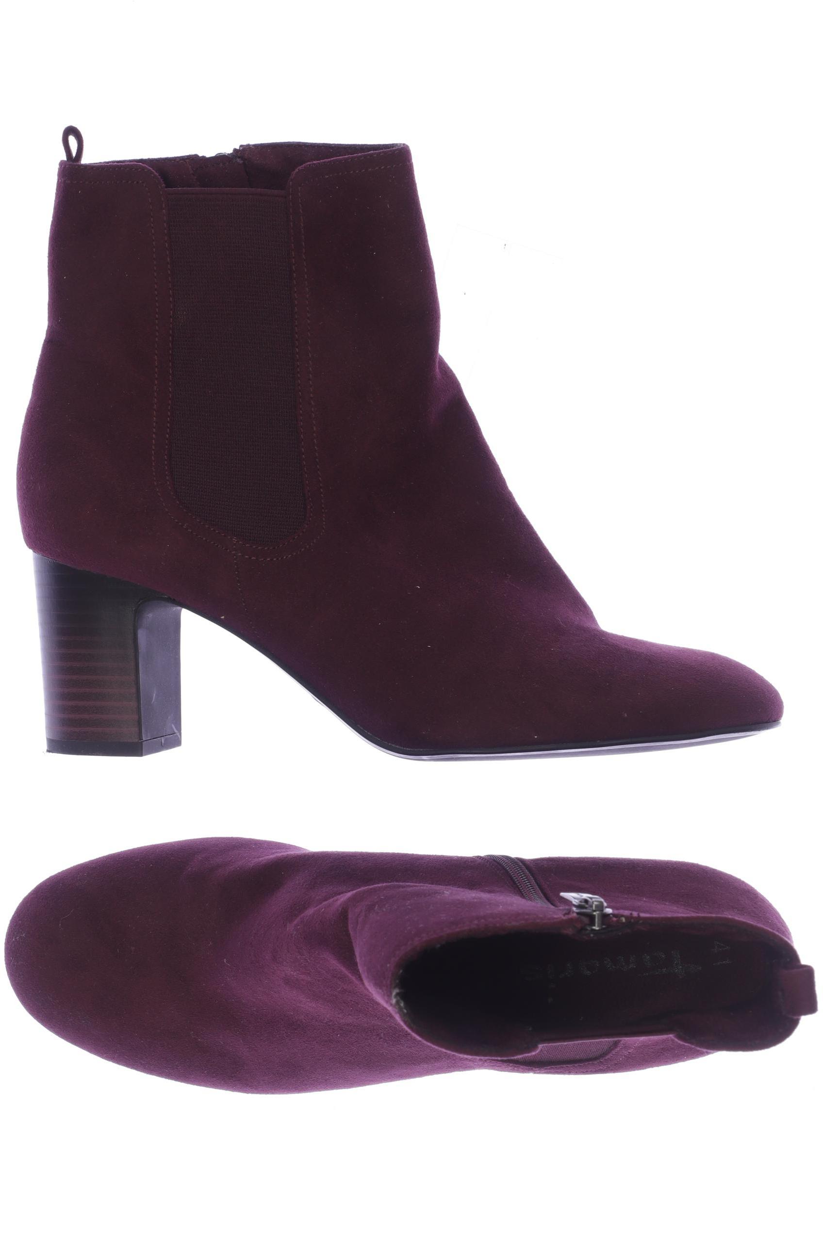 

Tamaris Damen Stiefelette, bordeaux, Gr. 41