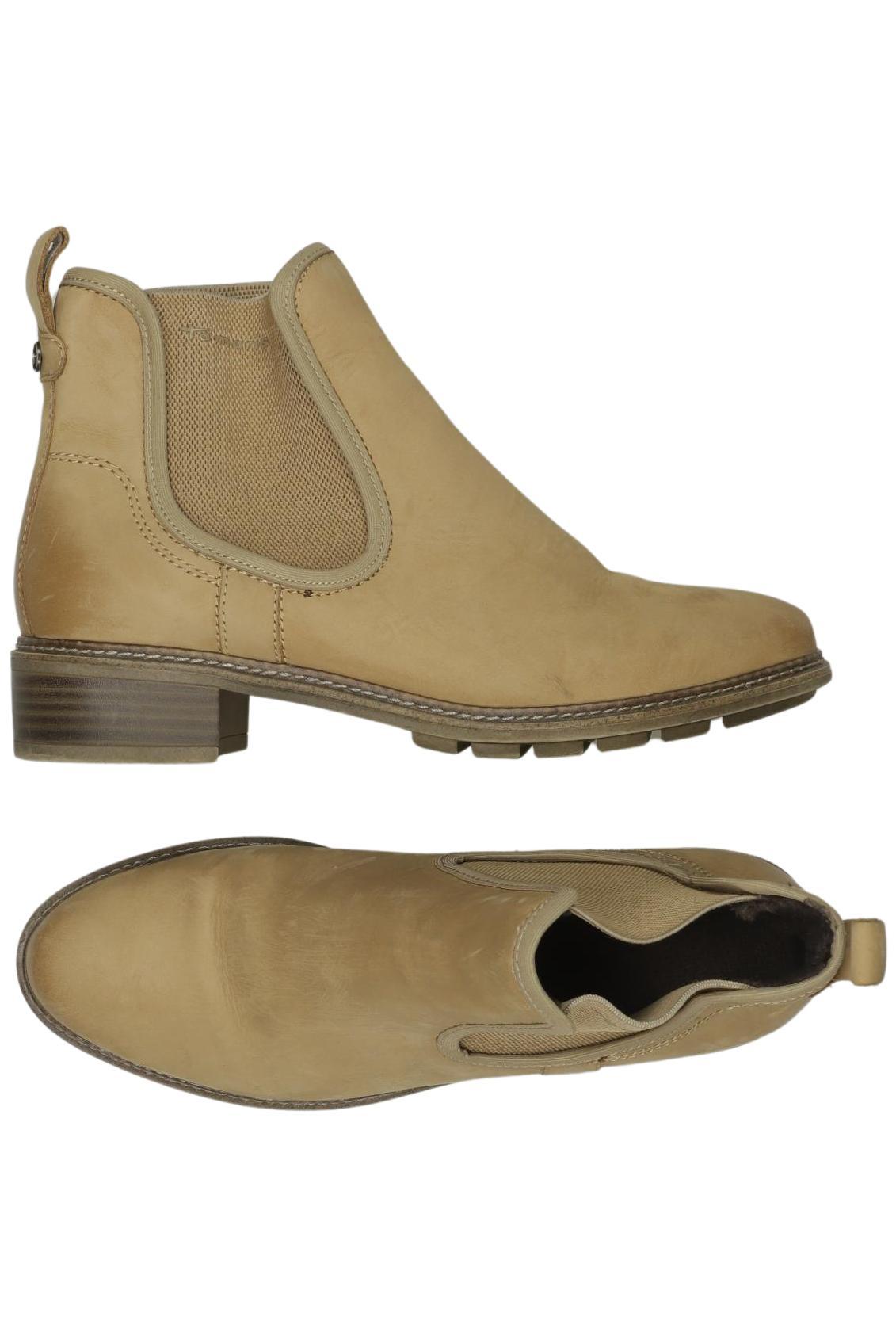 

Tamaris Damen Stiefelette, beige, Gr. 38