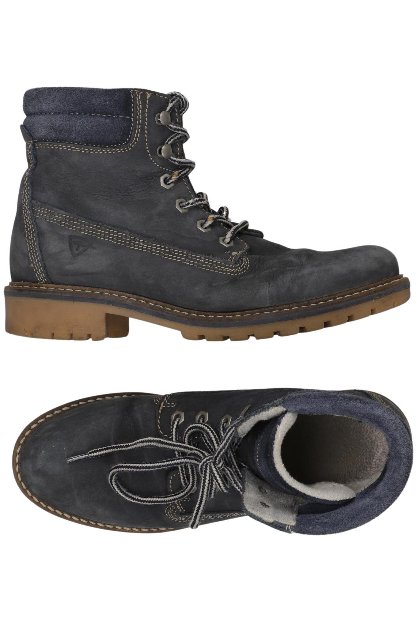 

Tamaris Damen Stiefelette, marineblau, Gr. 40