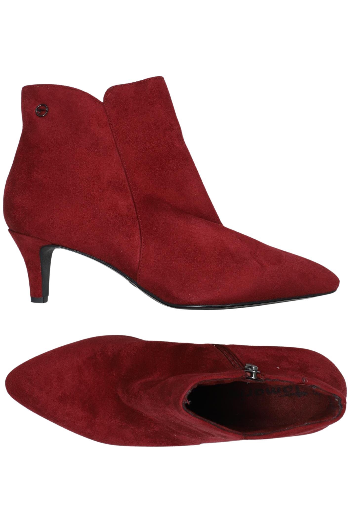 

Tamaris Damen Stiefelette, rot, Gr. 43