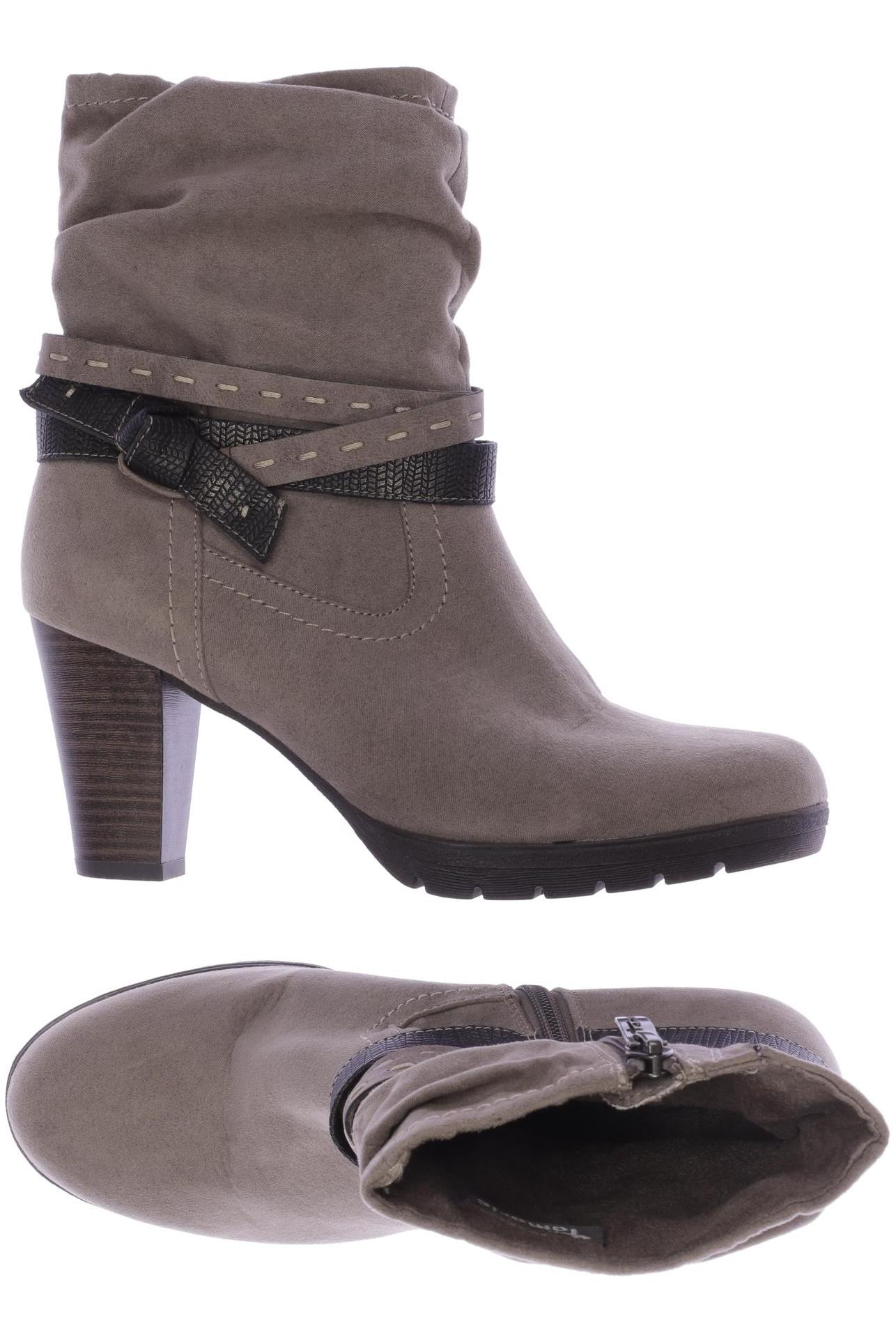 

Tamaris Damen Stiefelette, beige, Gr. 37