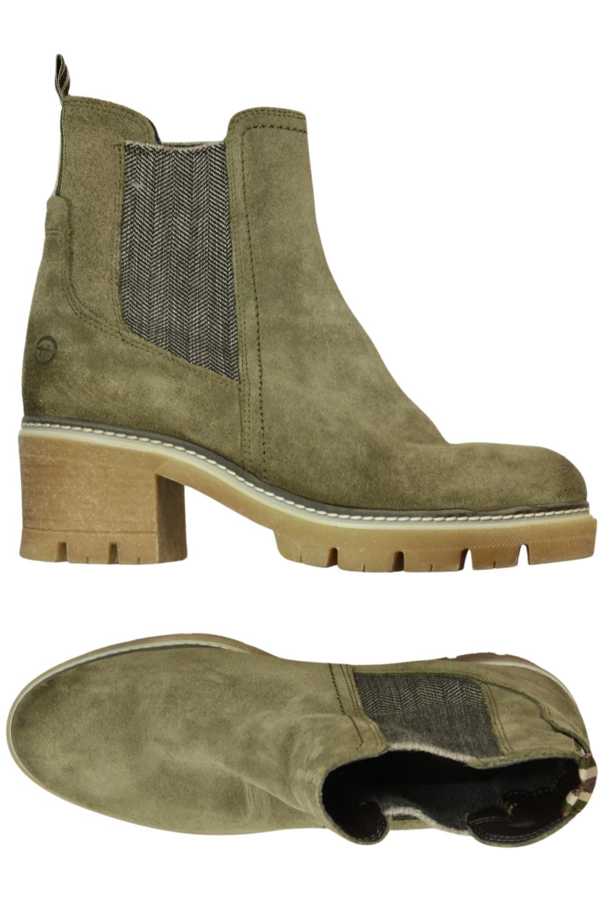 

Tamaris Damen Stiefelette, grün, Gr. 39