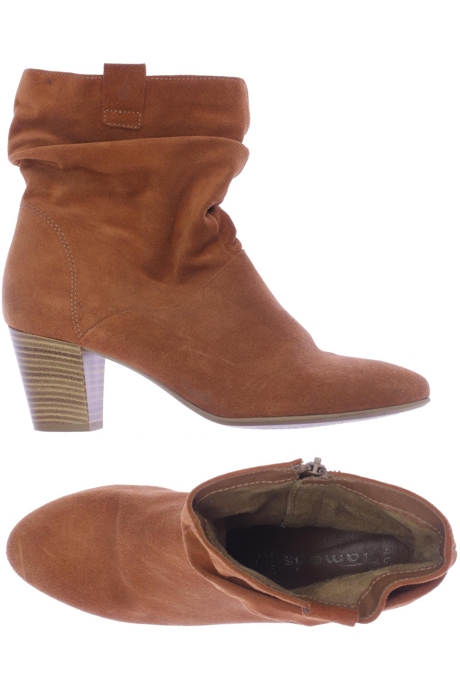 

Tamaris Damen Stiefelette, orange, Gr. 40
