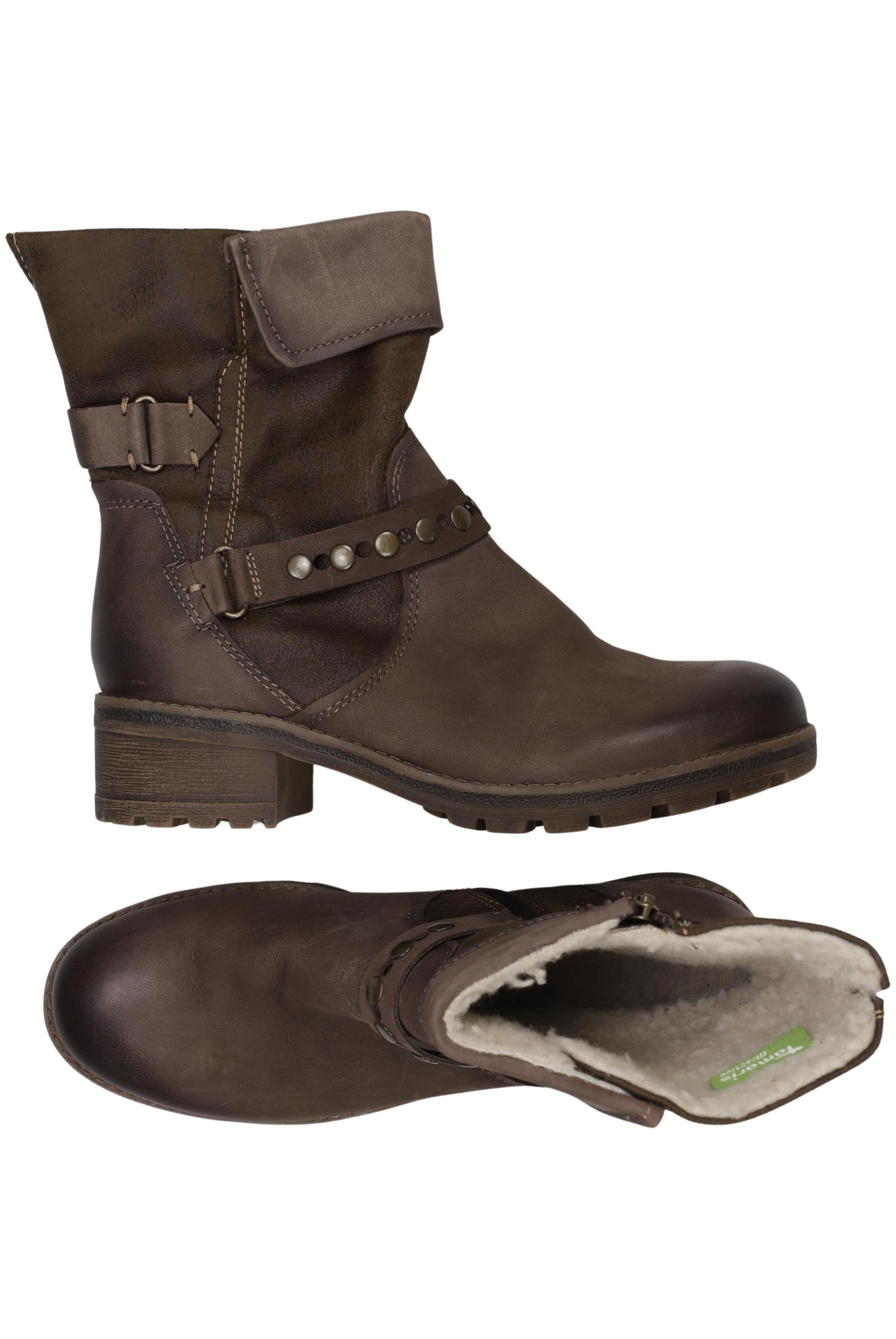 

Tamaris Damen Stiefelette, braun, Gr. 40
