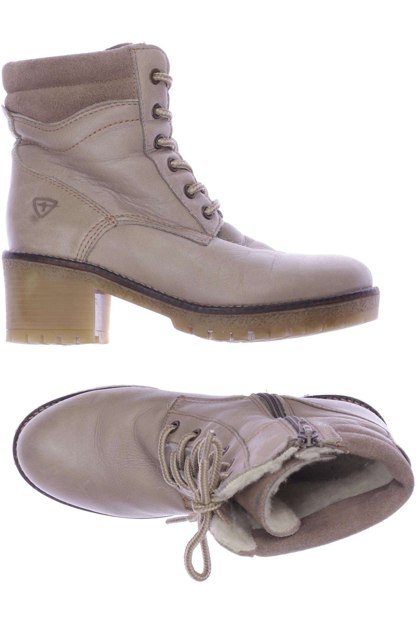 

Tamaris Damen Stiefelette, beige, Gr. 37
