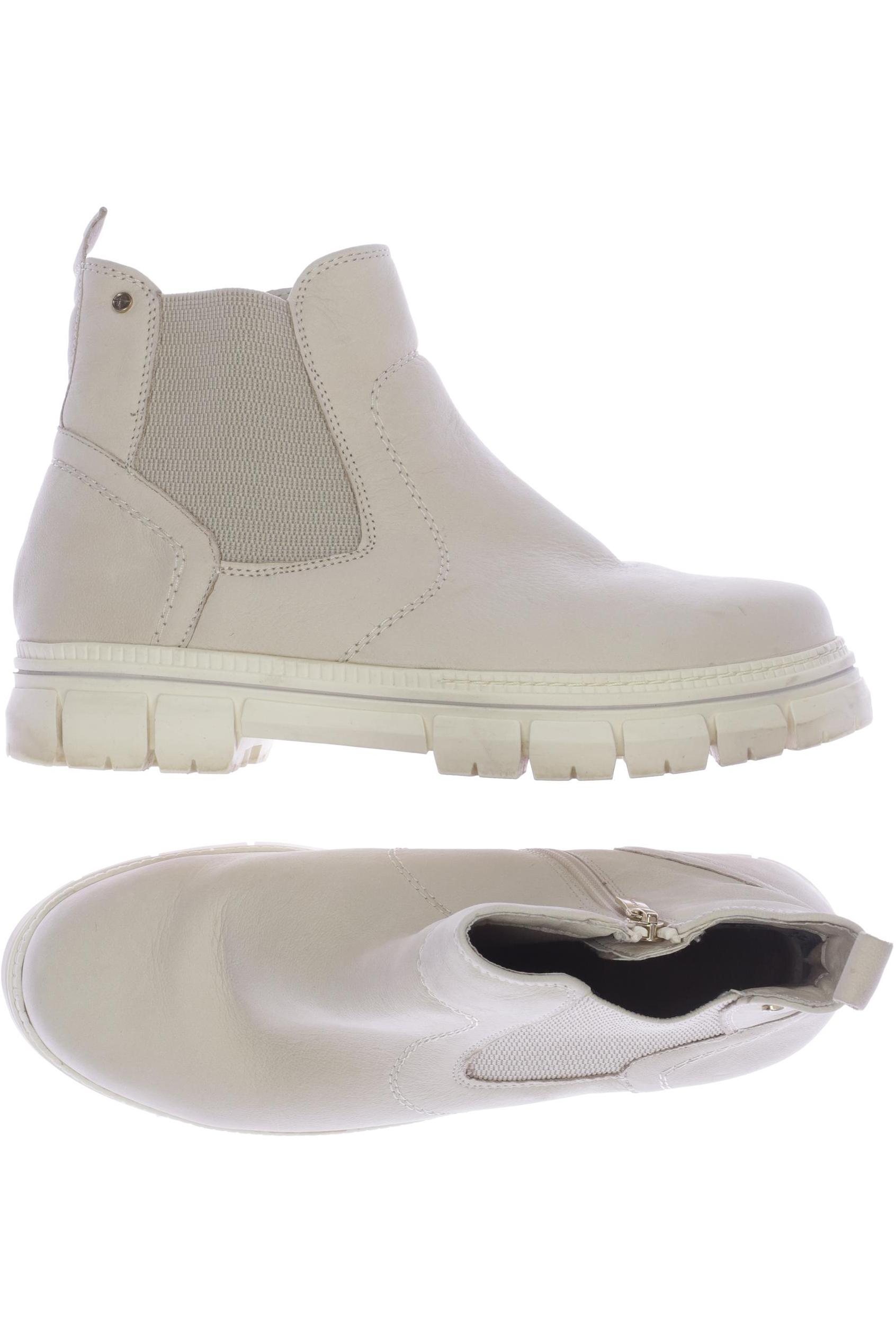

Tamaris Damen Stiefelette, cremeweiß, Gr. 41