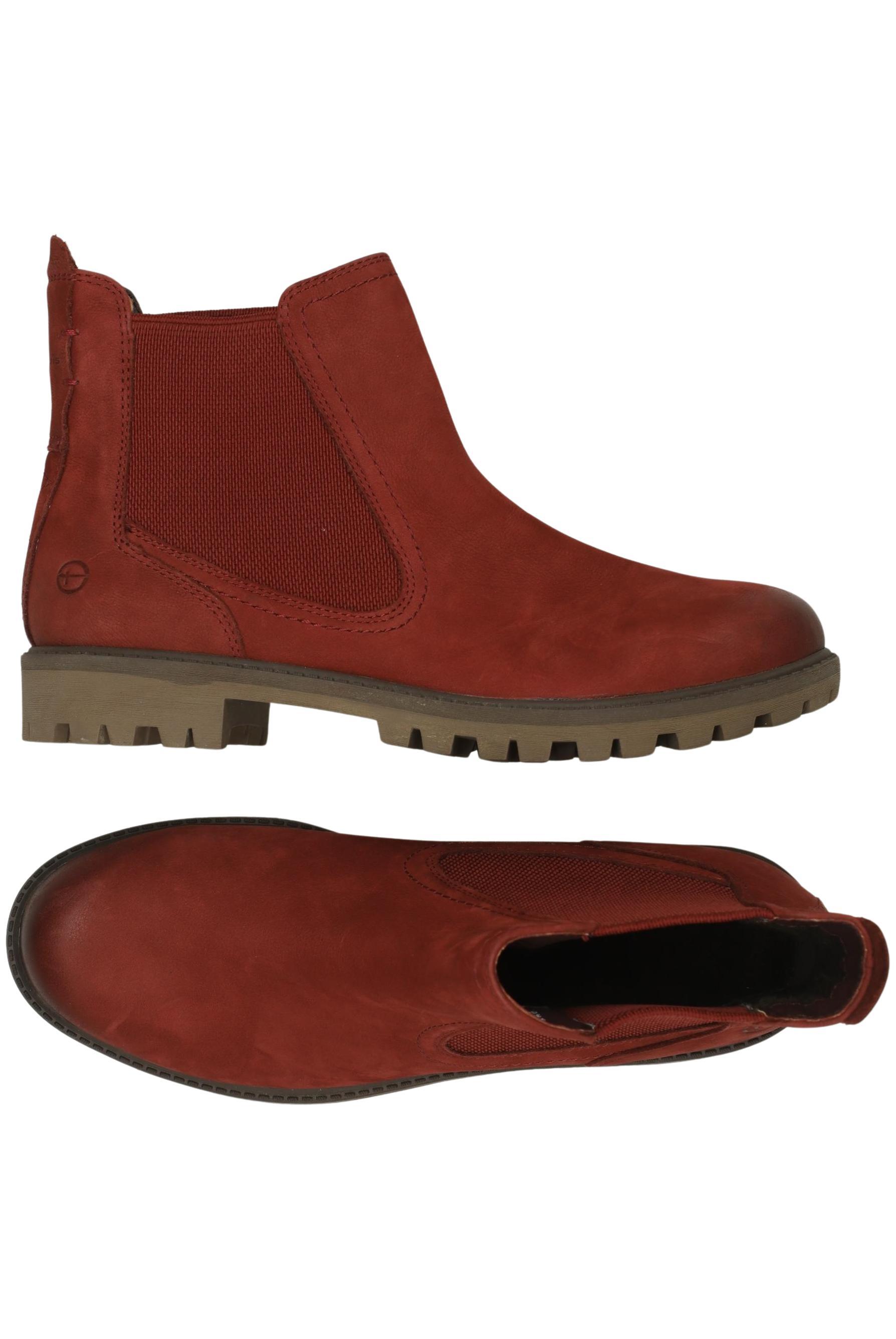

Tamaris Damen Stiefelette, rot, Gr. 40