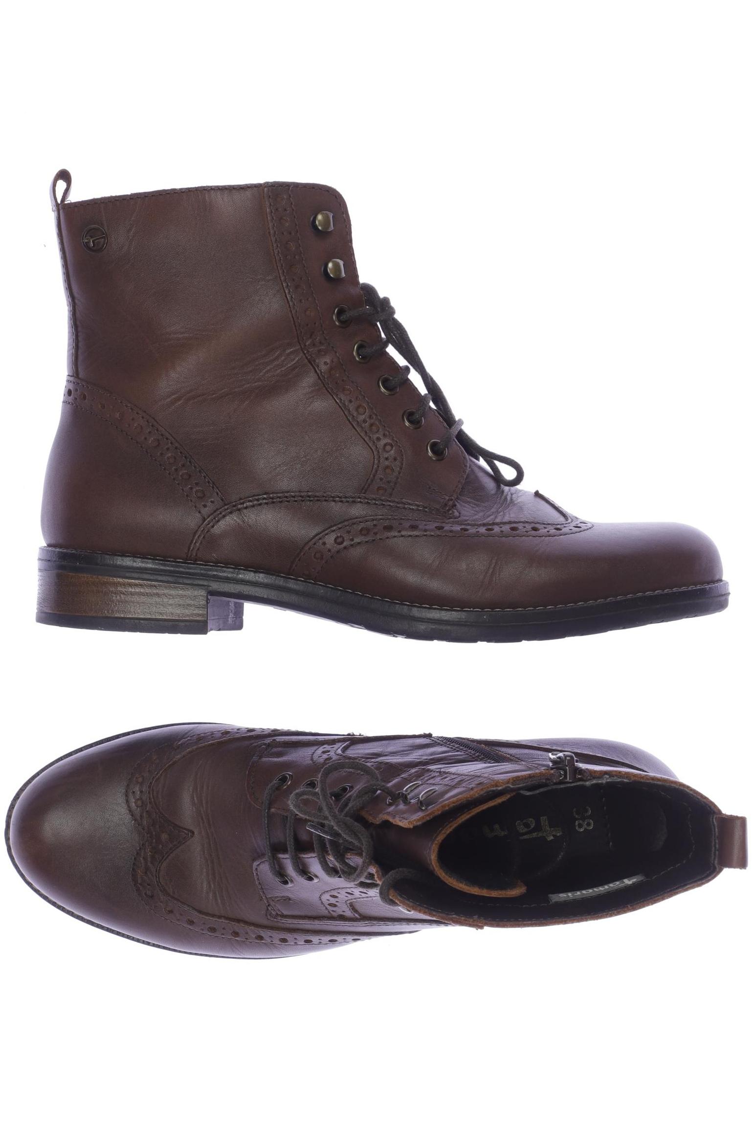 

Tamaris Damen Stiefelette, braun, Gr. 38