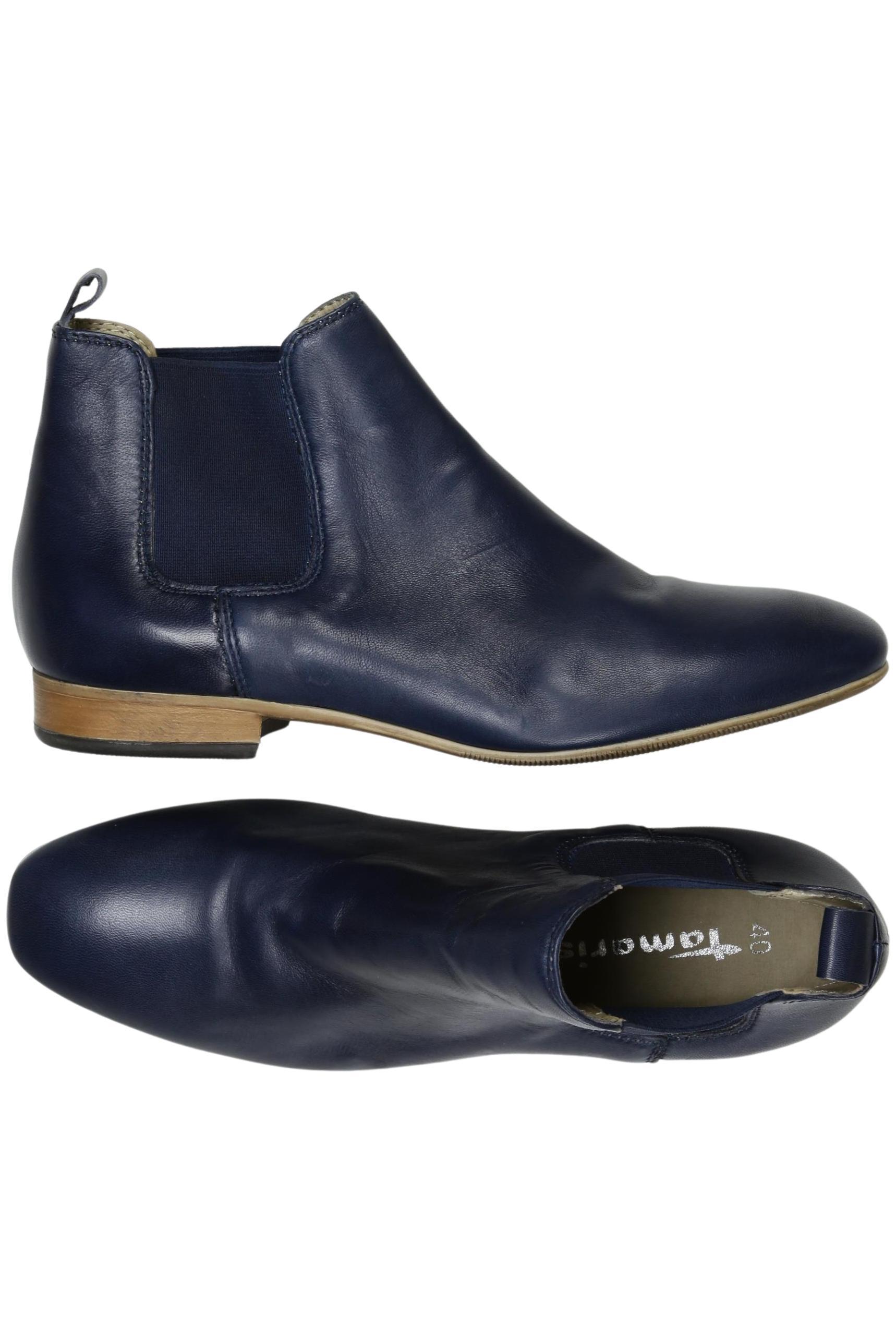 

Tamaris Damen Stiefelette, marineblau, Gr. 40