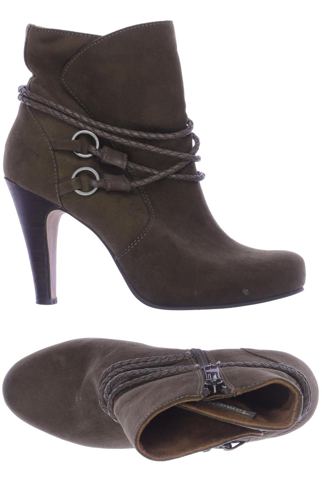 

Tamaris Damen Stiefelette, grün, Gr. 37