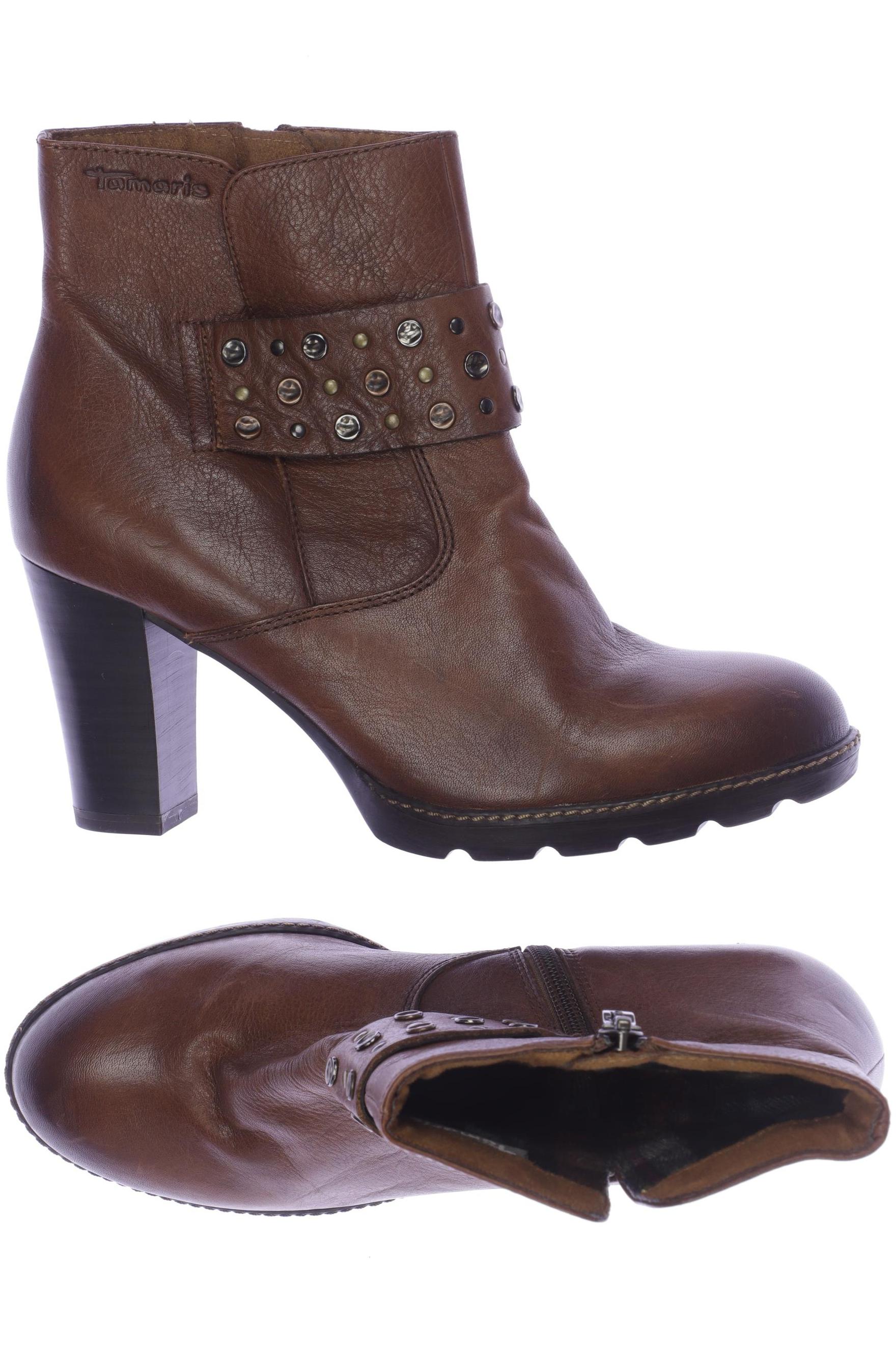 

Tamaris Damen Stiefelette, braun, Gr. 39