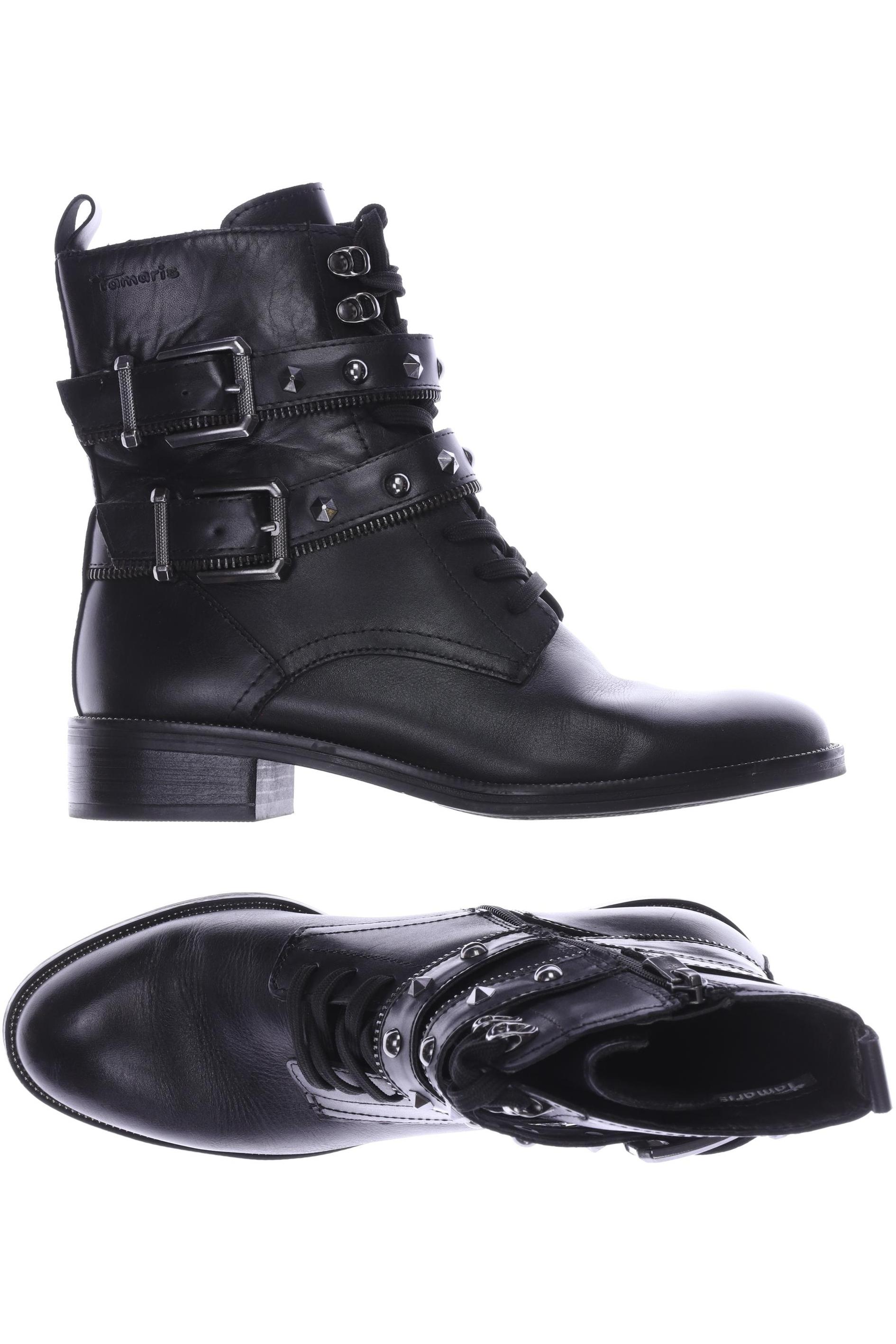 

Tamaris Damen Stiefelette, schwarz, Gr. 39