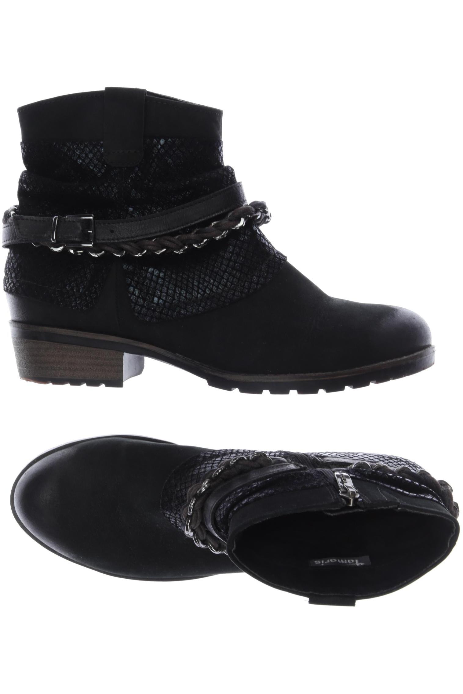 

Tamaris Damen Stiefelette, schwarz, Gr. 40