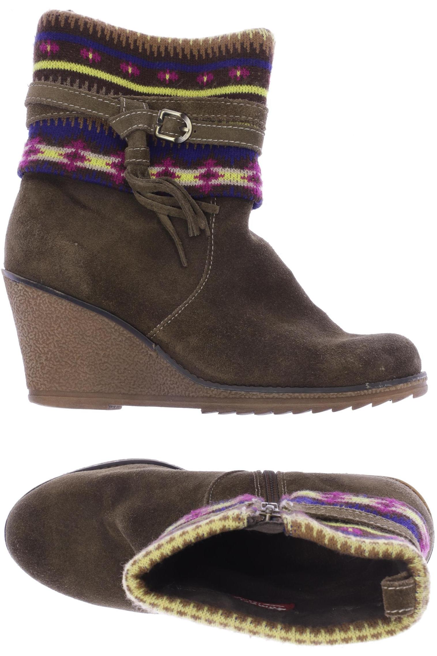 

Tamaris Damen Stiefelette, grün