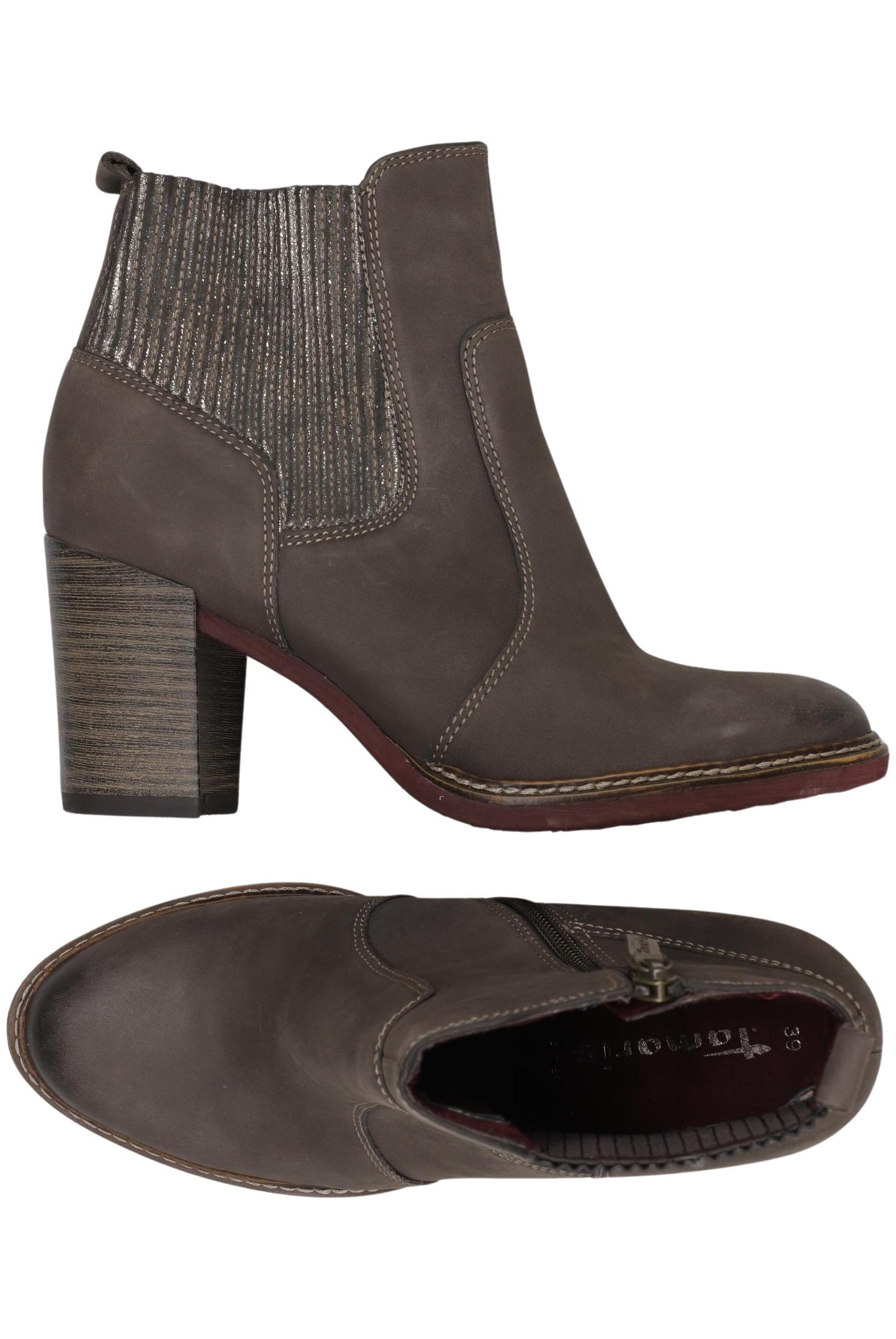 

Tamaris Damen Stiefelette, grau, Gr. 39
