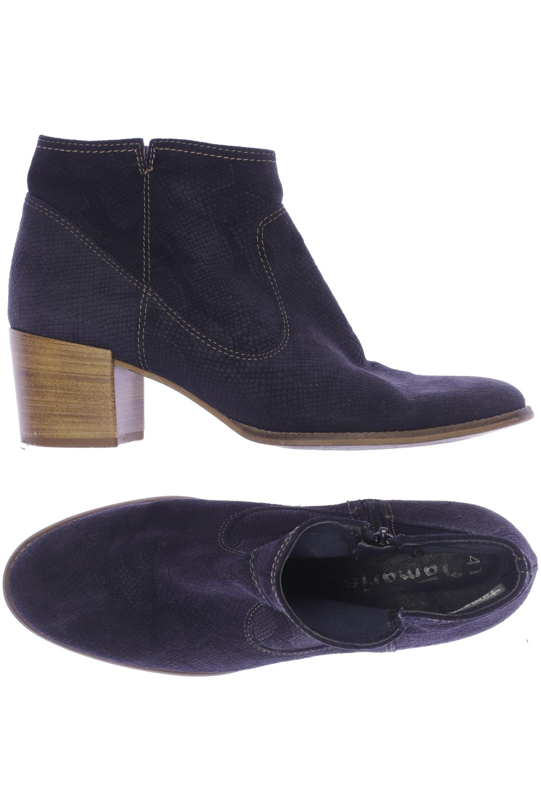

Tamaris Damen Stiefelette, marineblau, Gr. 41