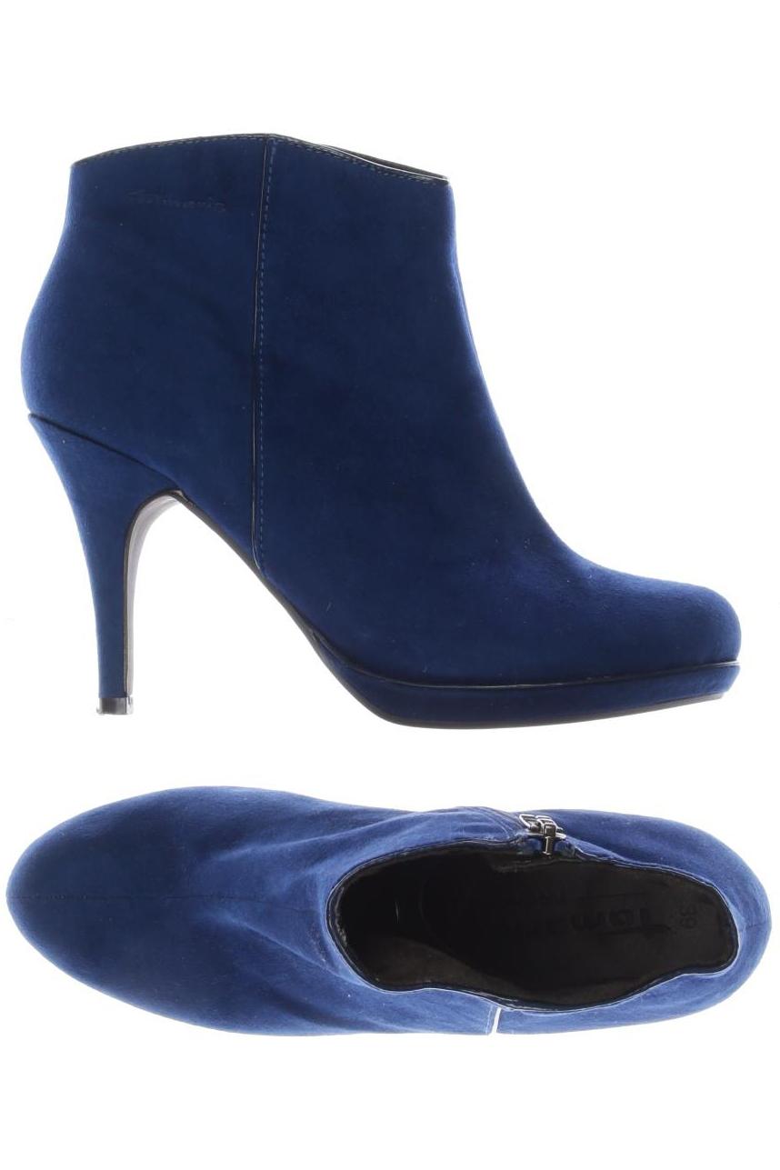 

Tamaris Damen Stiefelette, marineblau, Gr. 39