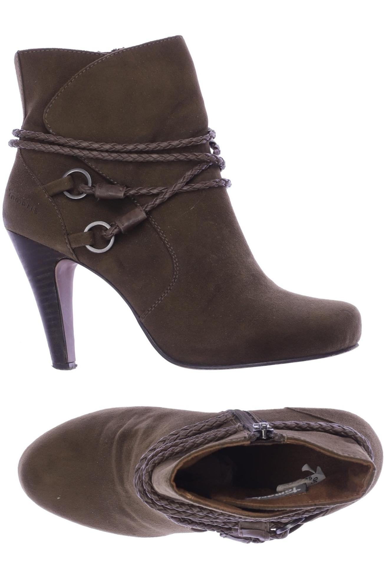 

Tamaris Damen Stiefelette, grün, Gr. 39