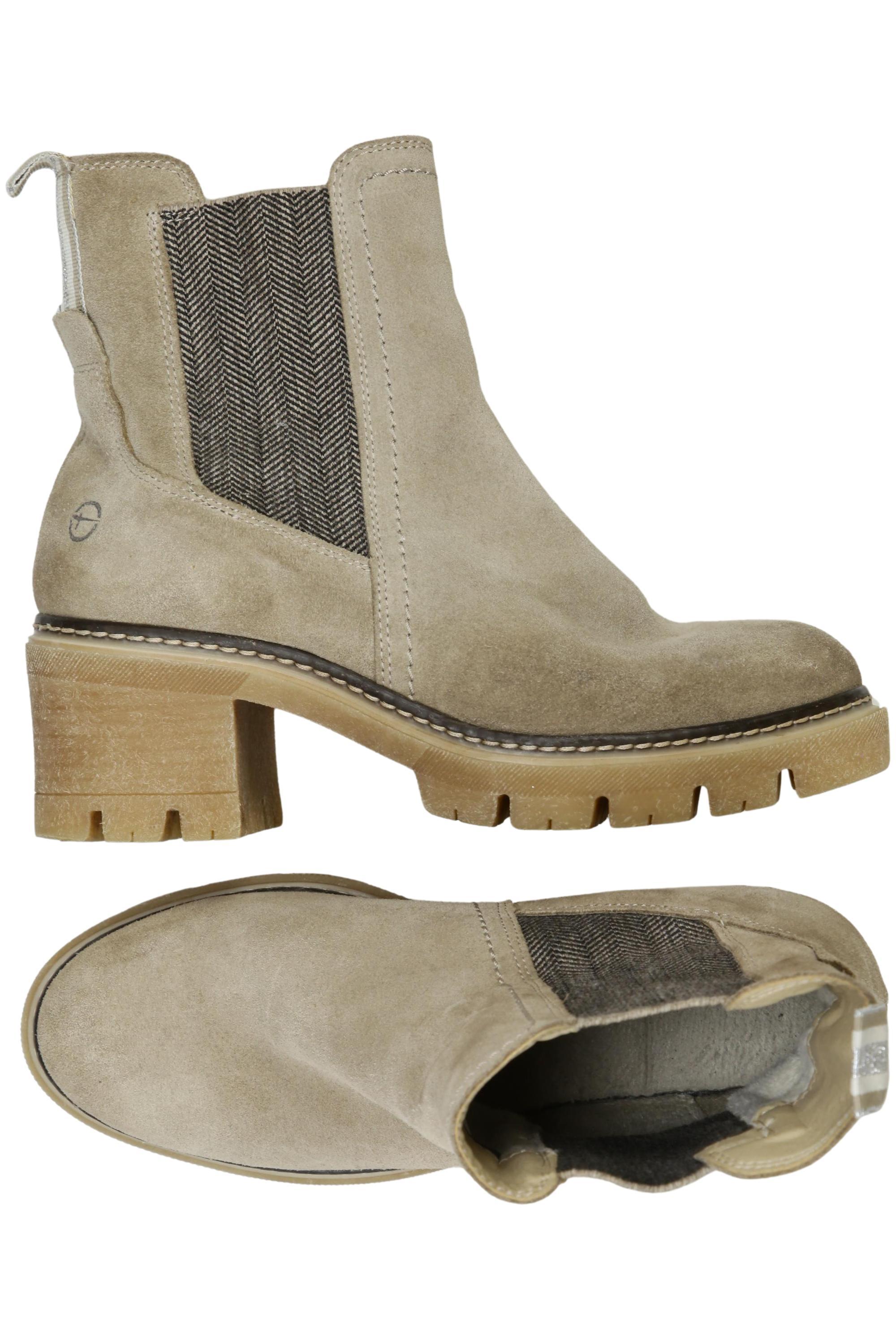 

Tamaris Damen Stiefelette, beige, Gr. 36