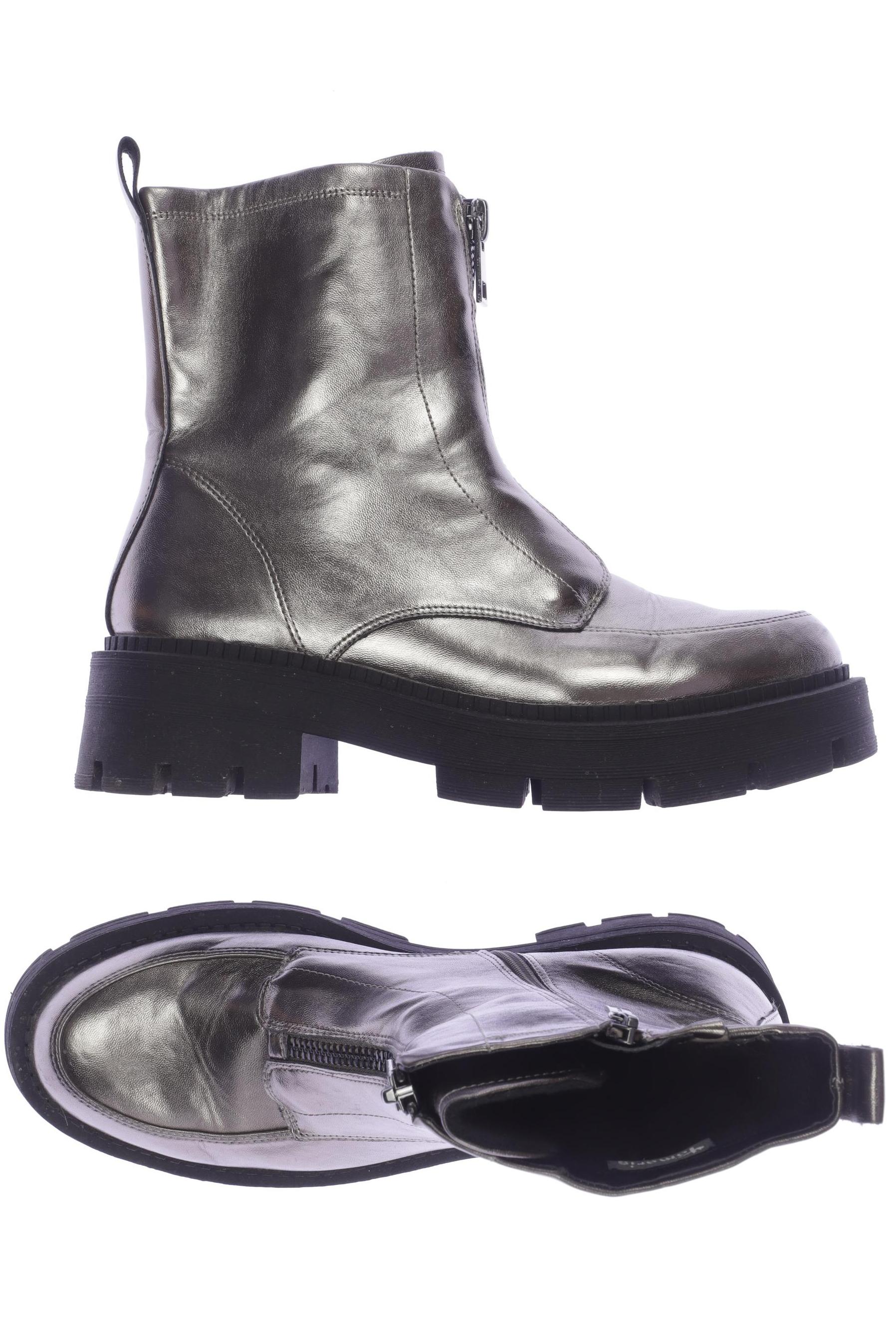 

Tamaris Damen Stiefelette, silber, Gr. 41
