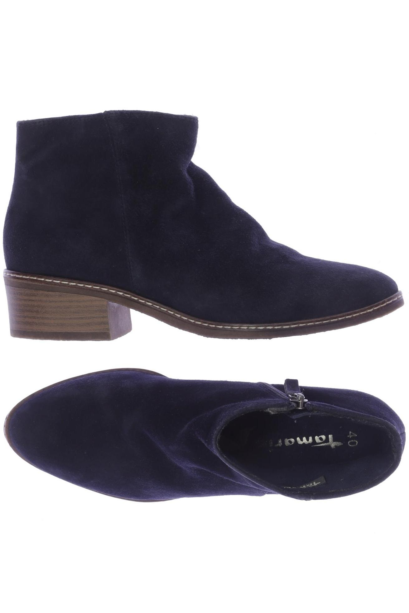 

Tamaris Damen Stiefelette, marineblau, Gr. 40
