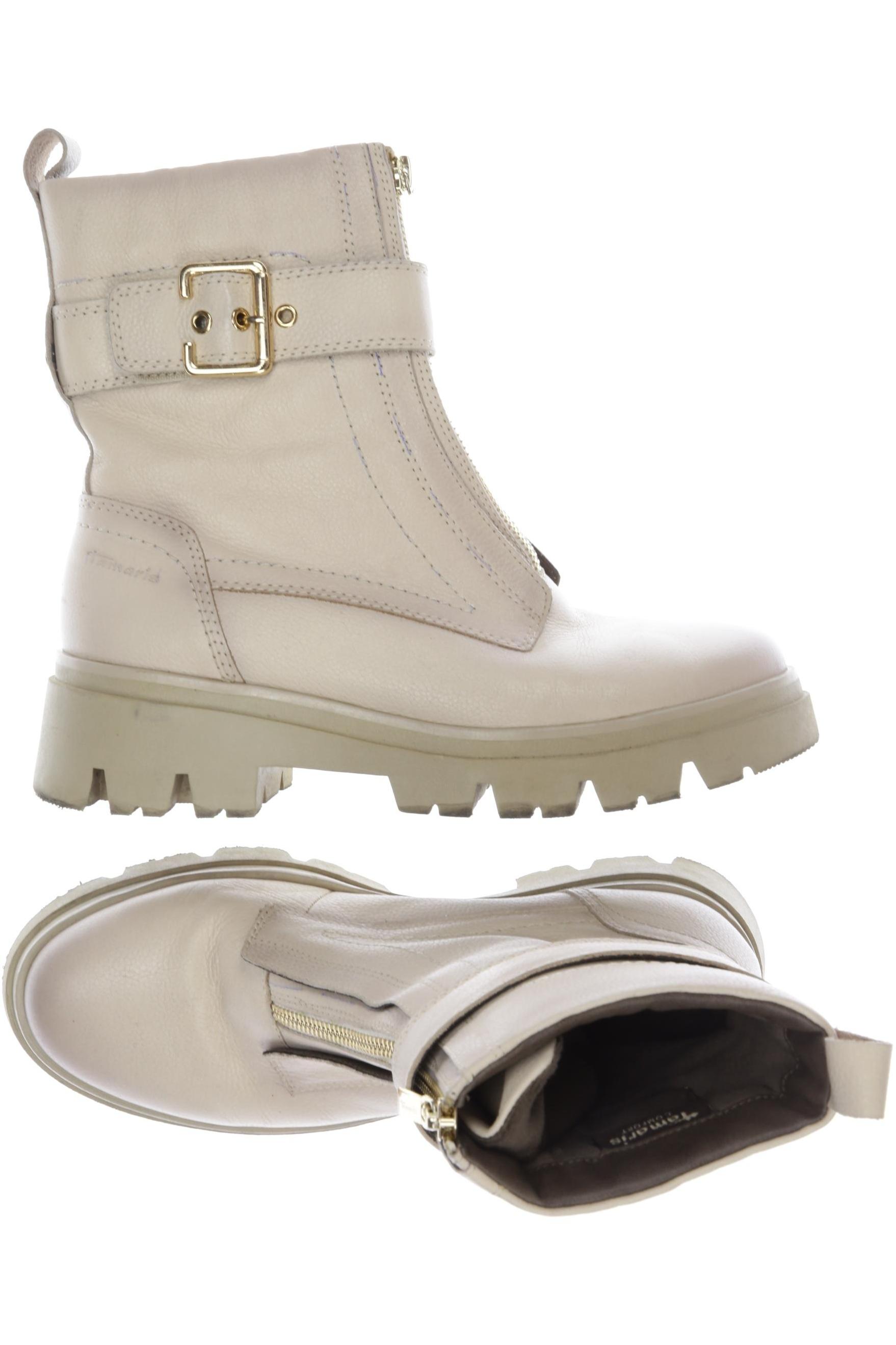 

Tamaris Damen Stiefelette, beige, Gr. 37