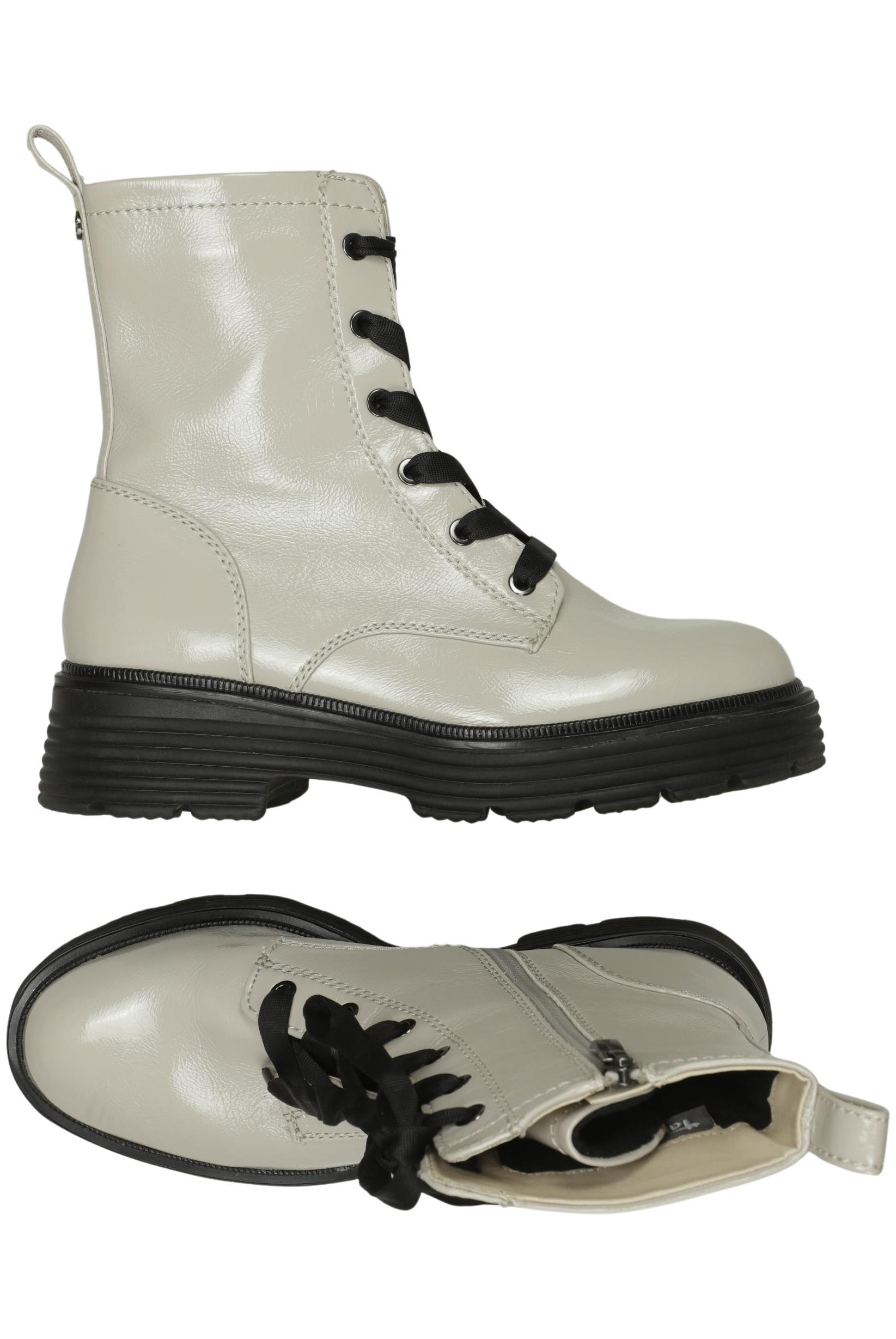 

Tamaris Damen Stiefelette, cremeweiß, Gr. 39