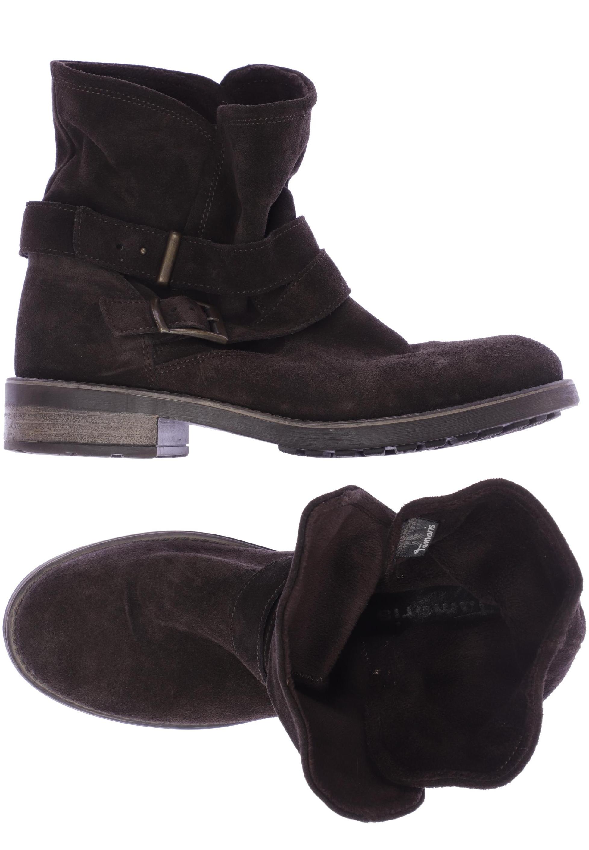 

Tamaris Damen Stiefelette, braun, Gr. 41