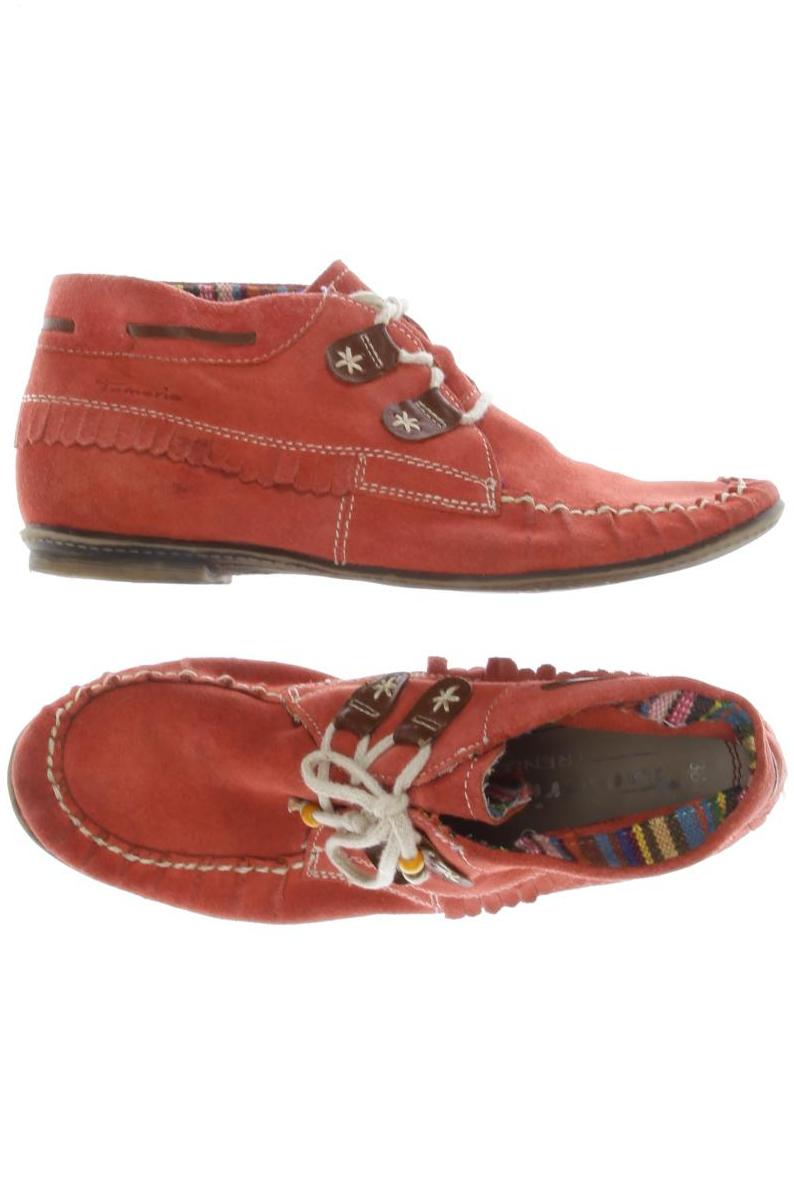 

Tamaris Damen Stiefelette, rot, Gr. 38