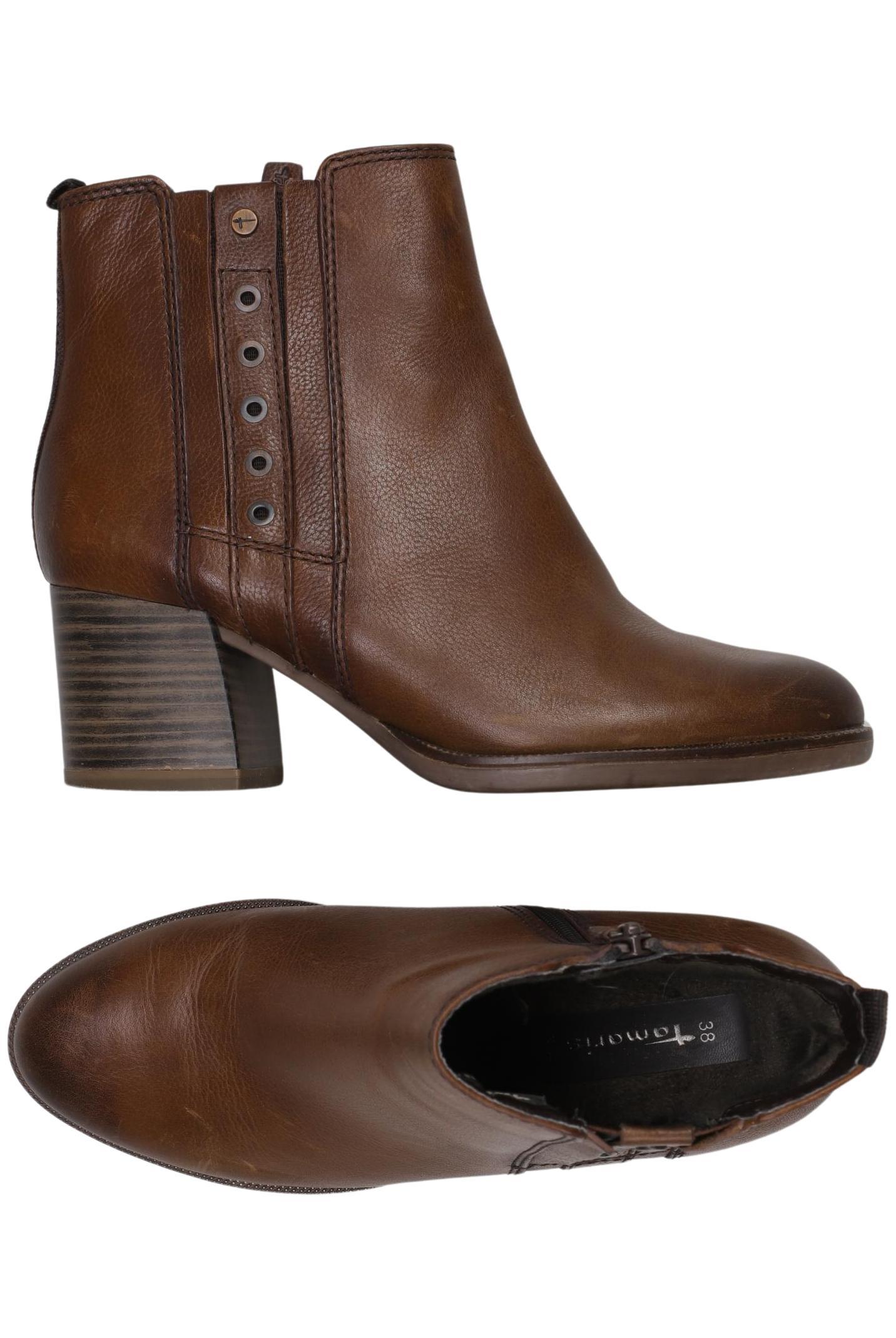 

Tamaris Damen Stiefelette, braun, Gr. 38
