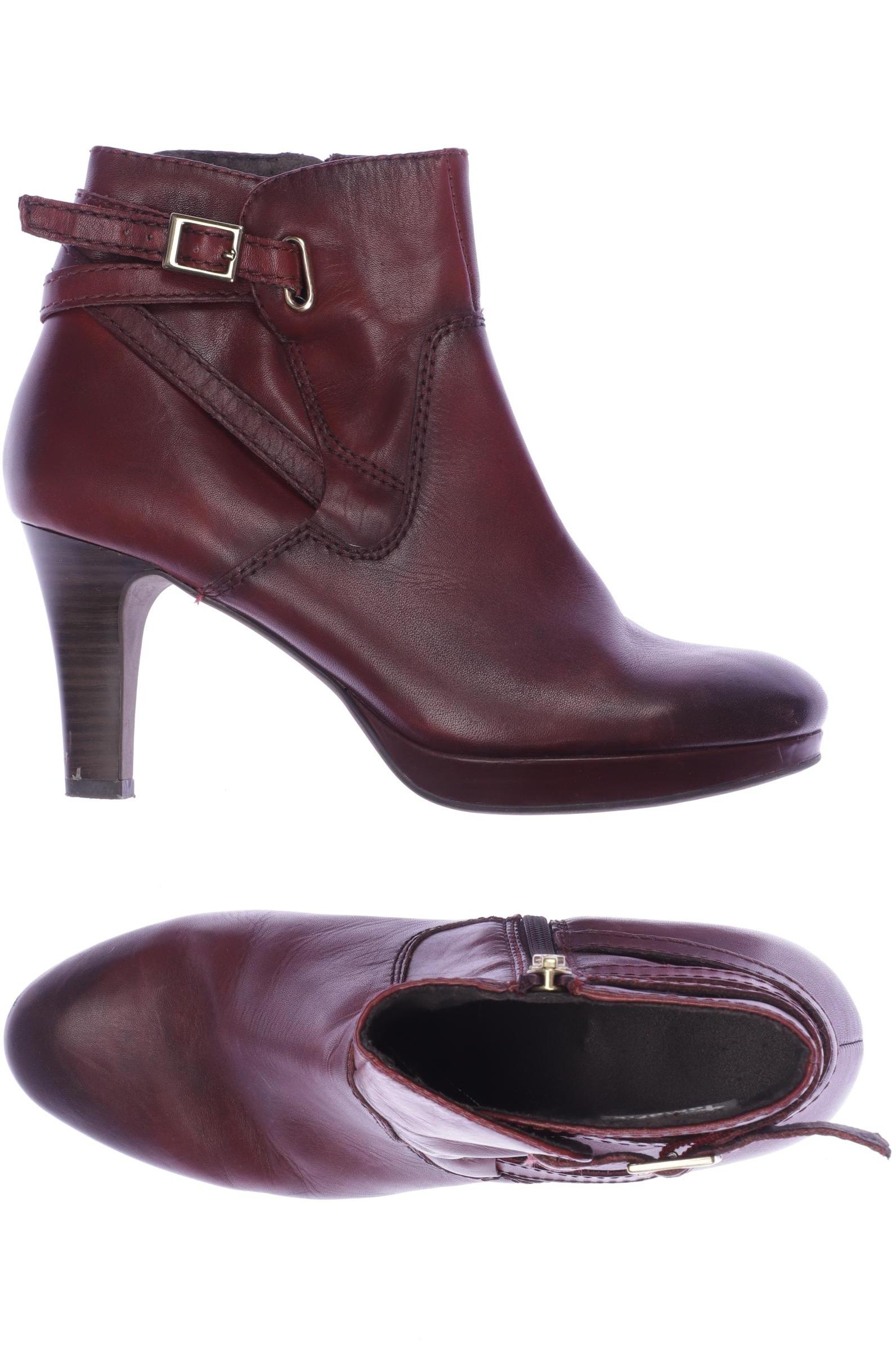 

Tamaris Damen Stiefelette, bordeaux, Gr. 38