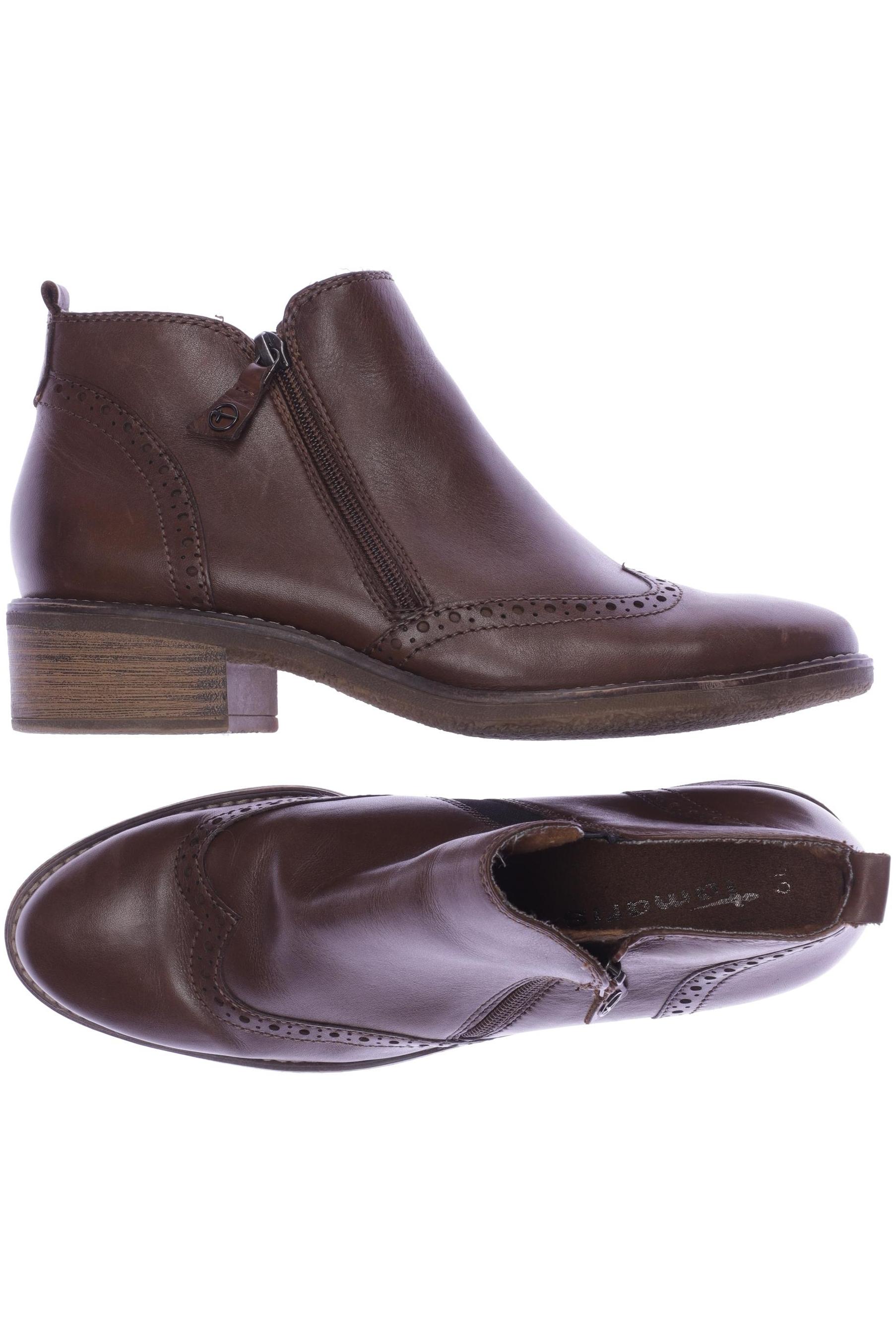 

Tamaris Damen Stiefelette, braun, Gr. 39