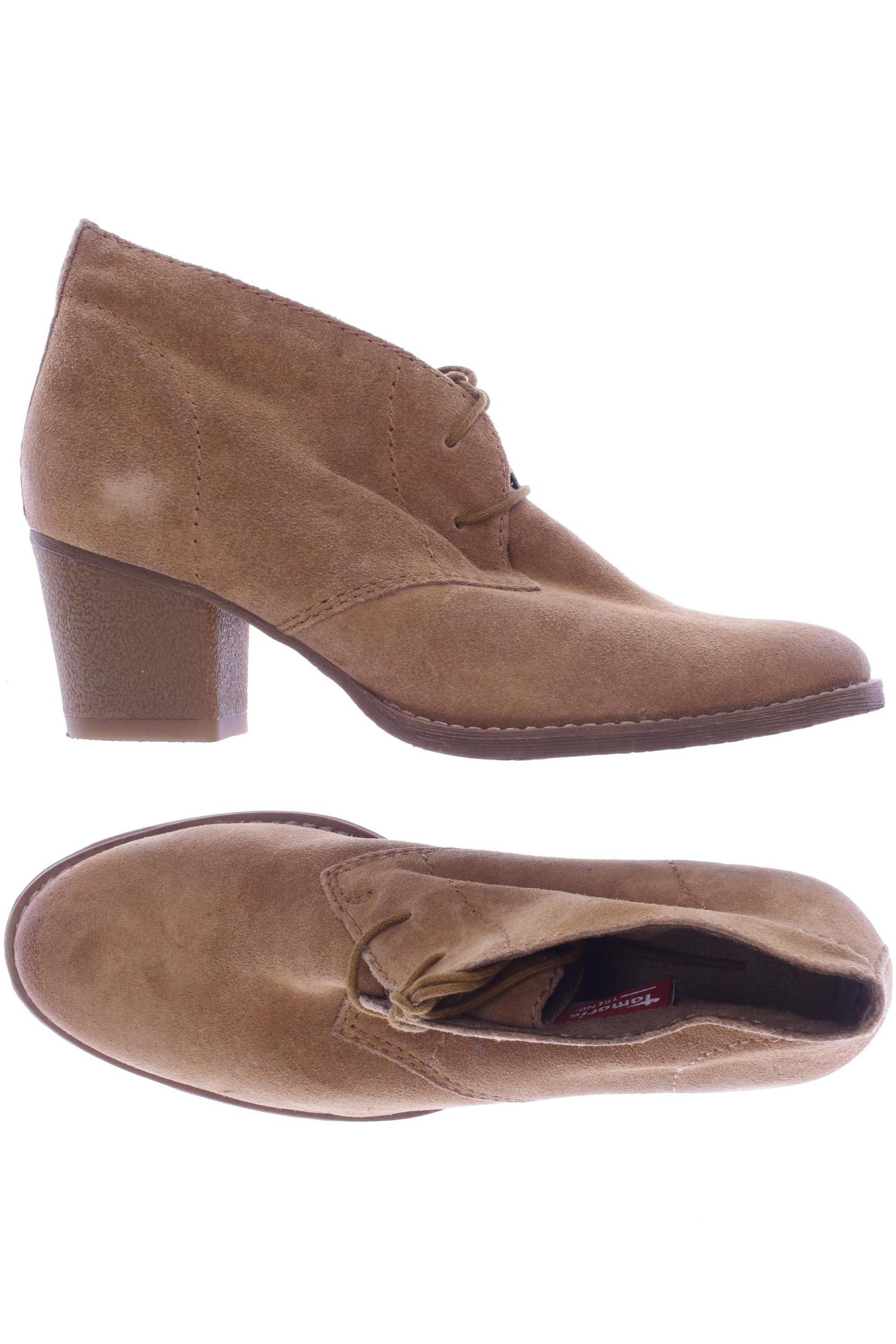 

Tamaris Damen Stiefelette, beige, Gr. 39