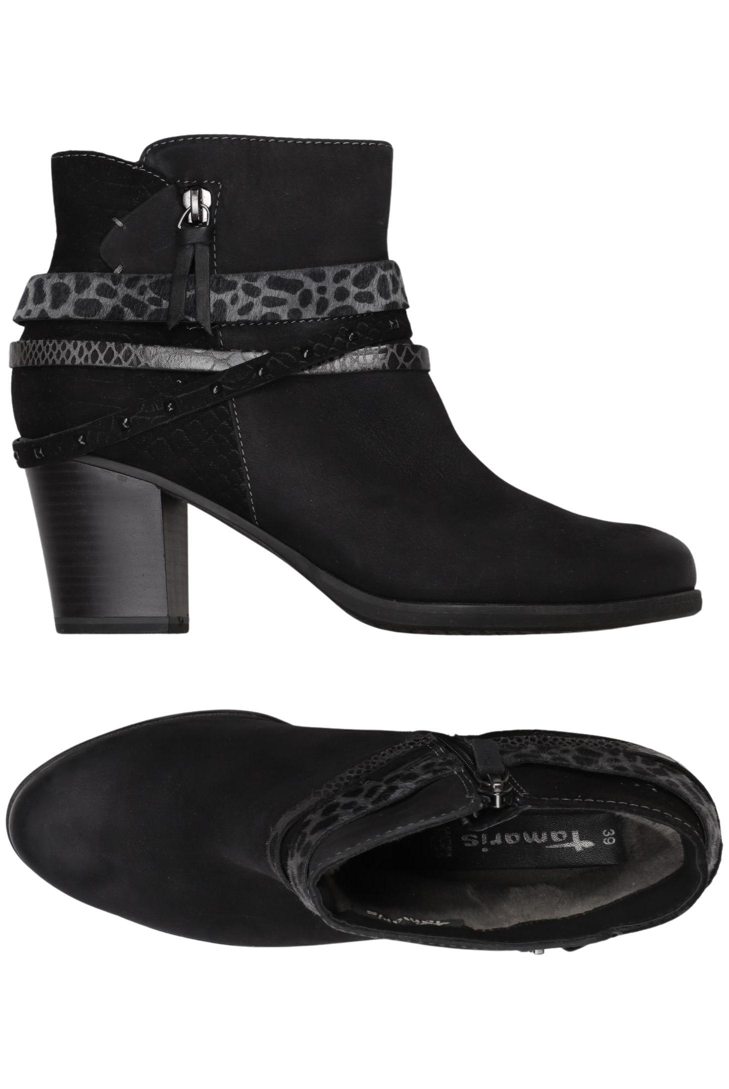 

Tamaris Damen Stiefelette, schwarz, Gr. 39