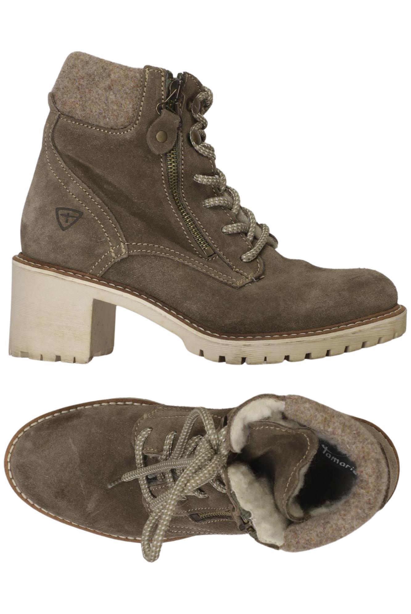

Tamaris Damen Stiefelette, braun, Gr. 36