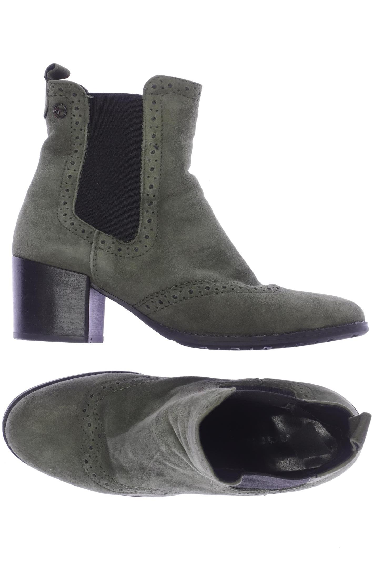 

Tamaris Damen Stiefelette, grün, Gr. 37