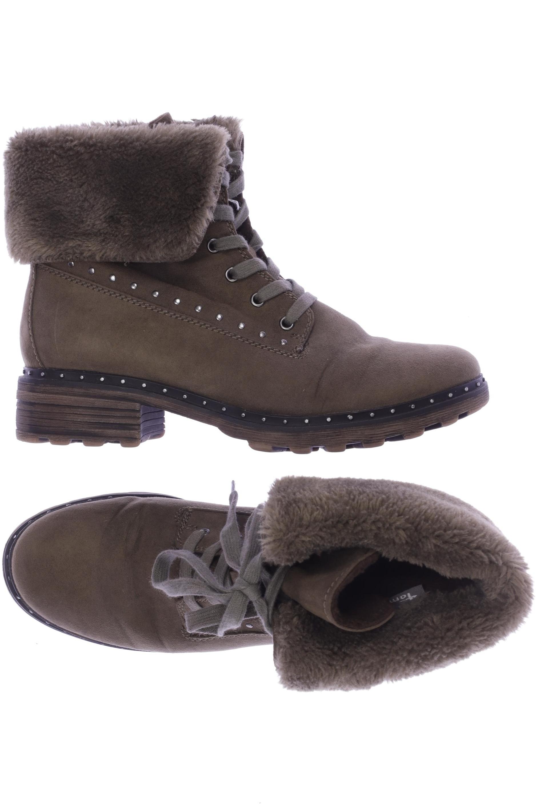 

Tamaris Damen Stiefelette, grün, Gr. 40