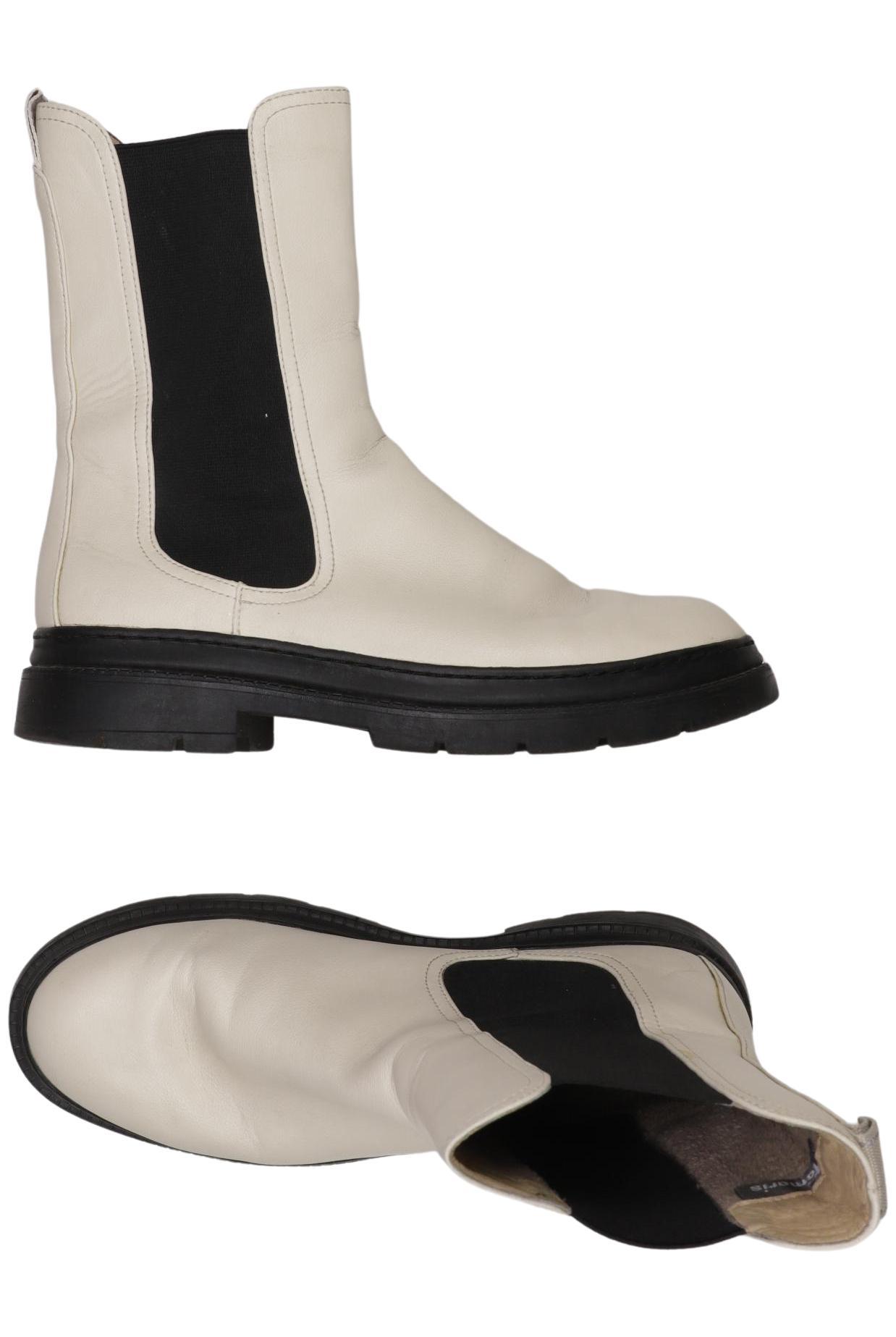 

Tamaris Damen Stiefelette, cremeweiß, Gr. 41