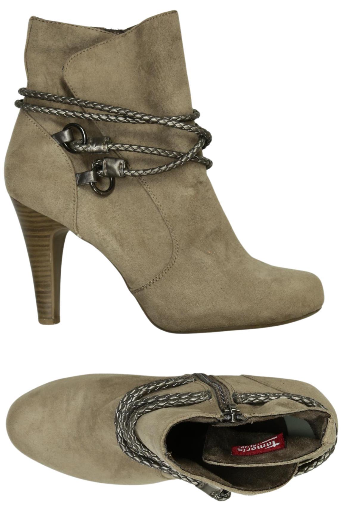 

Tamaris Damen Stiefelette, beige, Gr. 39