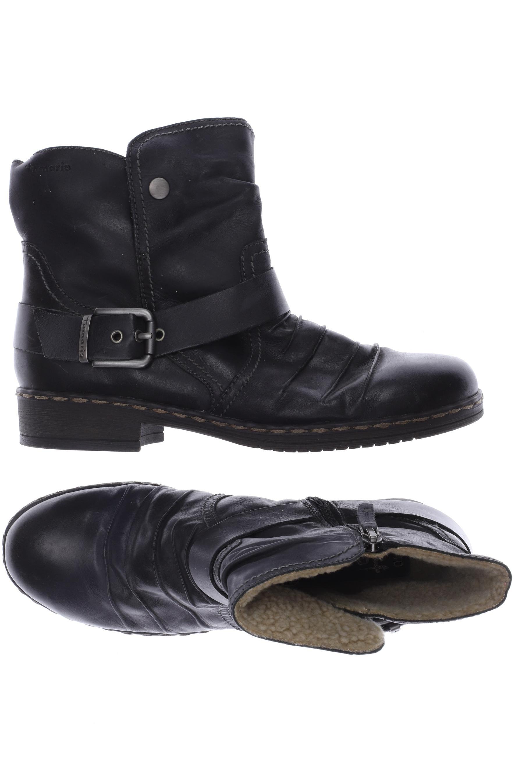 

Tamaris Damen Stiefelette, schwarz, Gr. 40