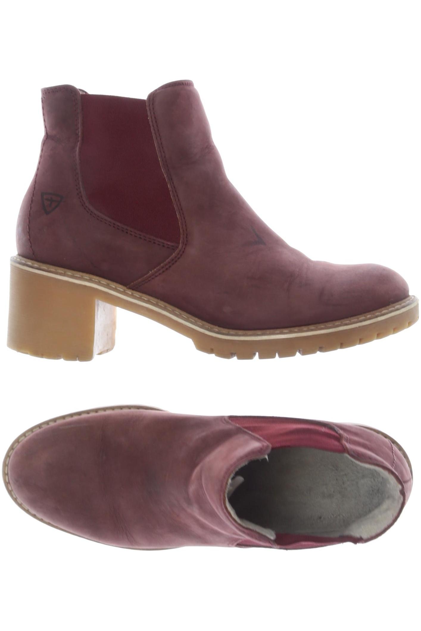 

Tamaris Damen Stiefelette, bordeaux, Gr. 38
