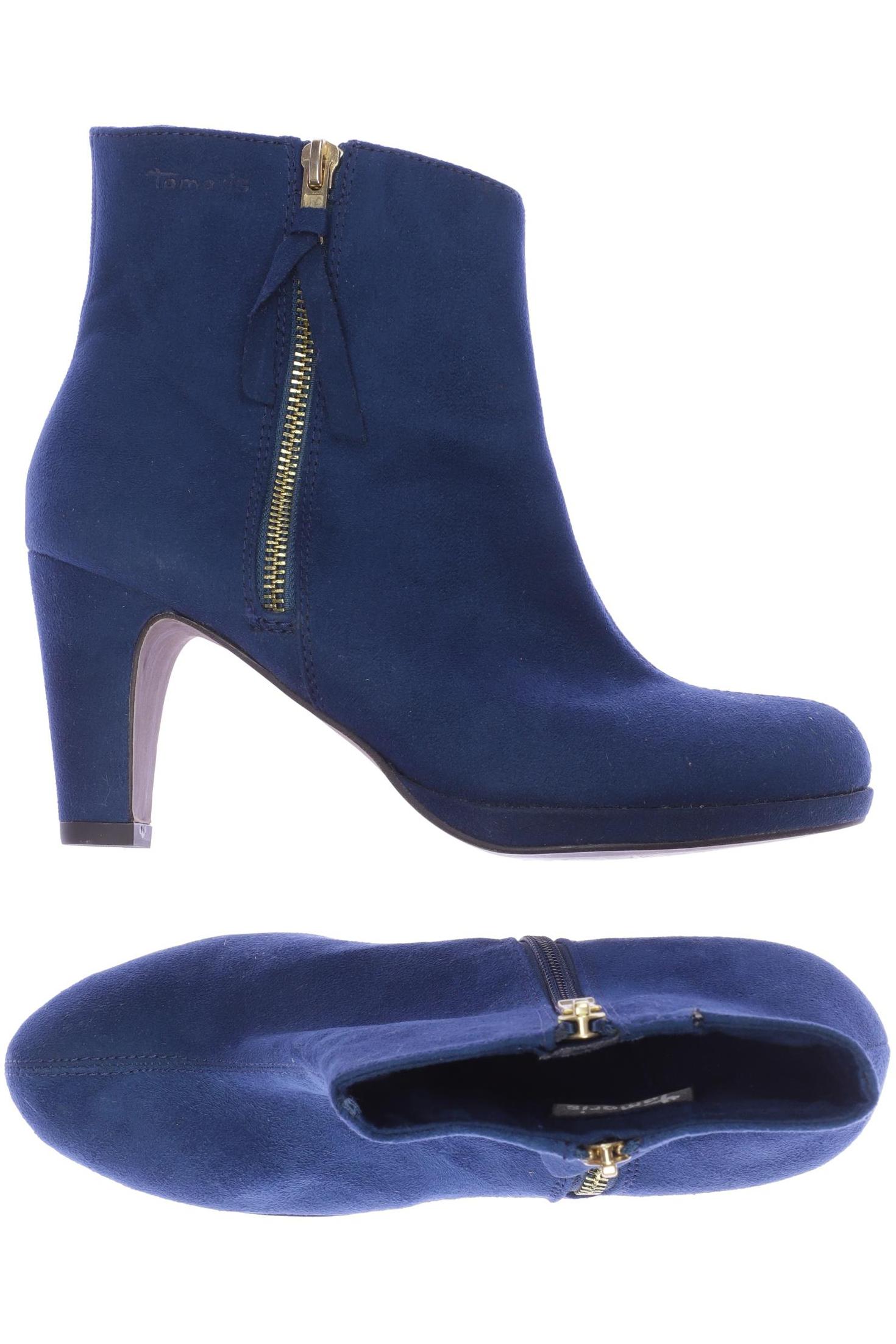 

Tamaris Damen Stiefelette, blau, Gr. 38