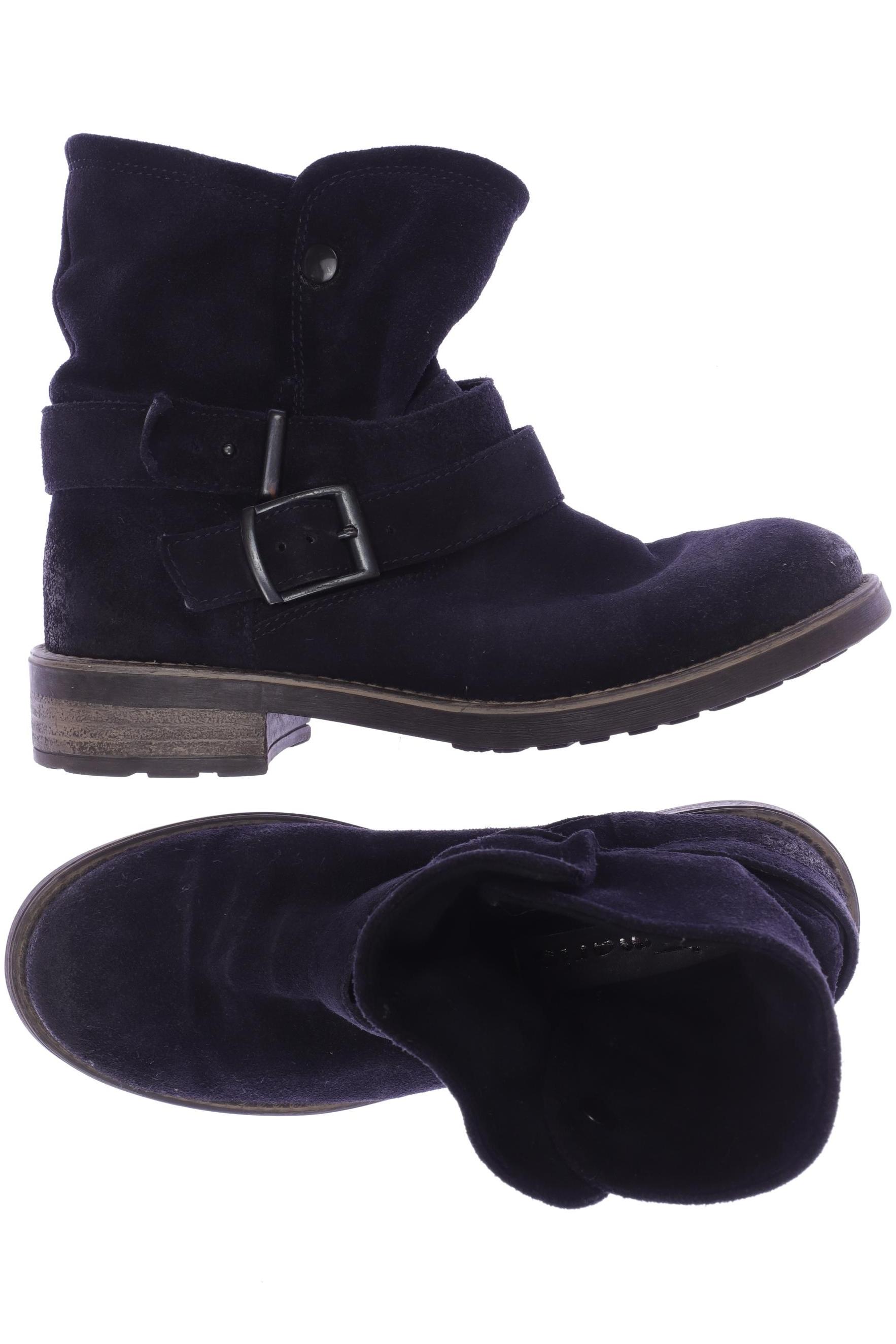 

Tamaris Damen Stiefelette, marineblau, Gr. 38